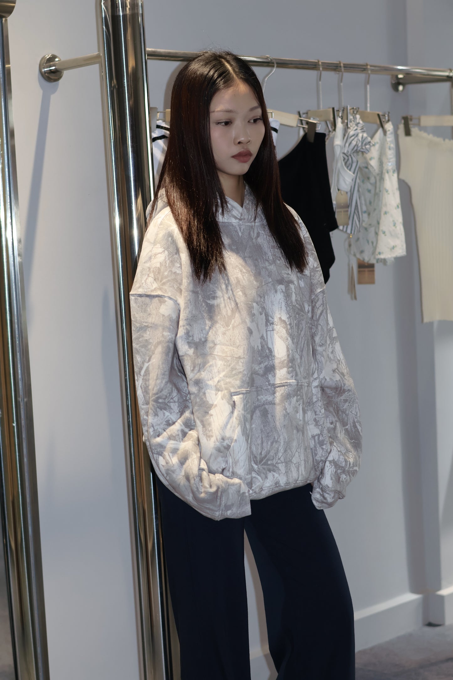 HOLLISTER CAMO HOODIE