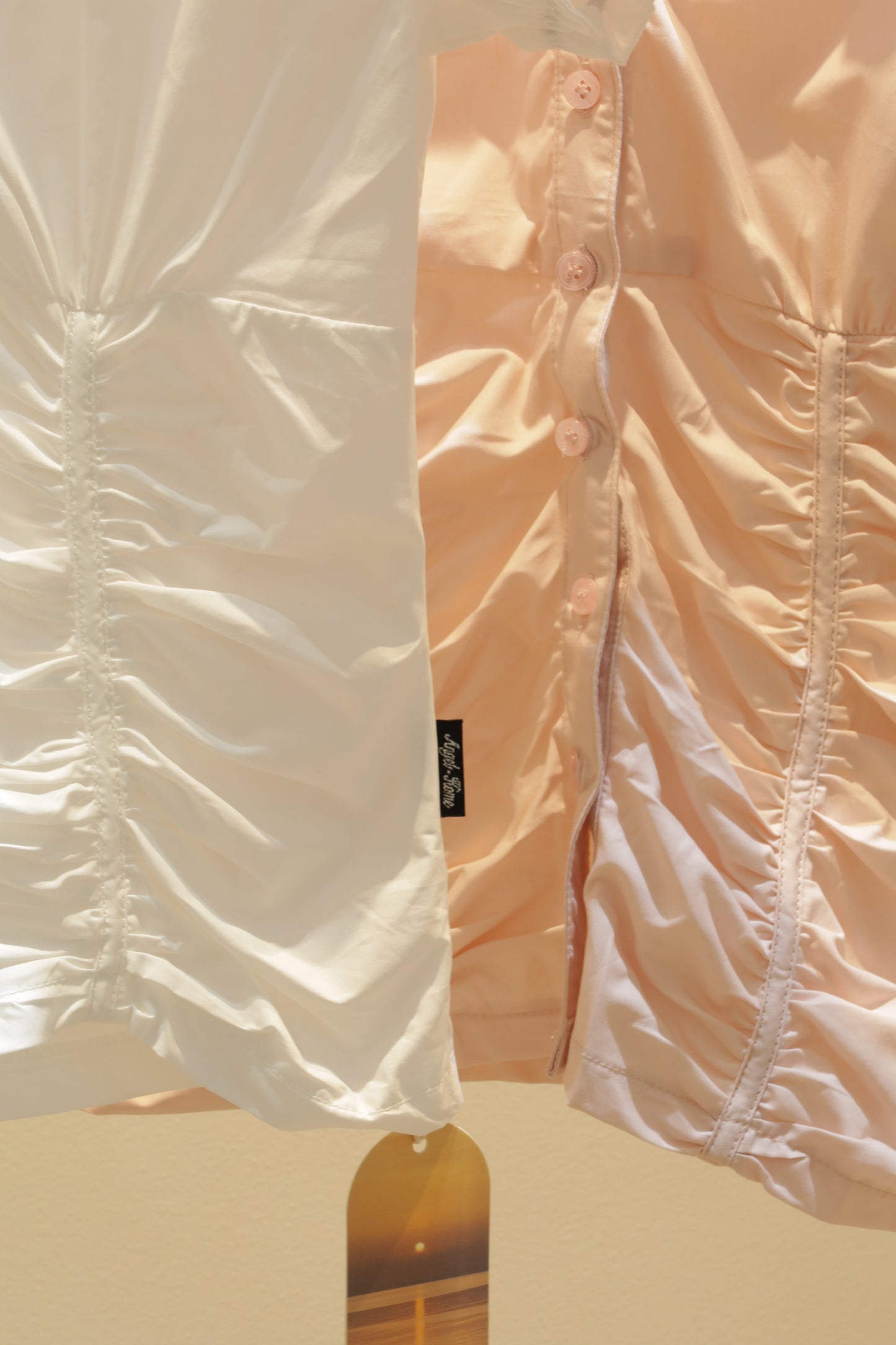 Runched detailed blouse
