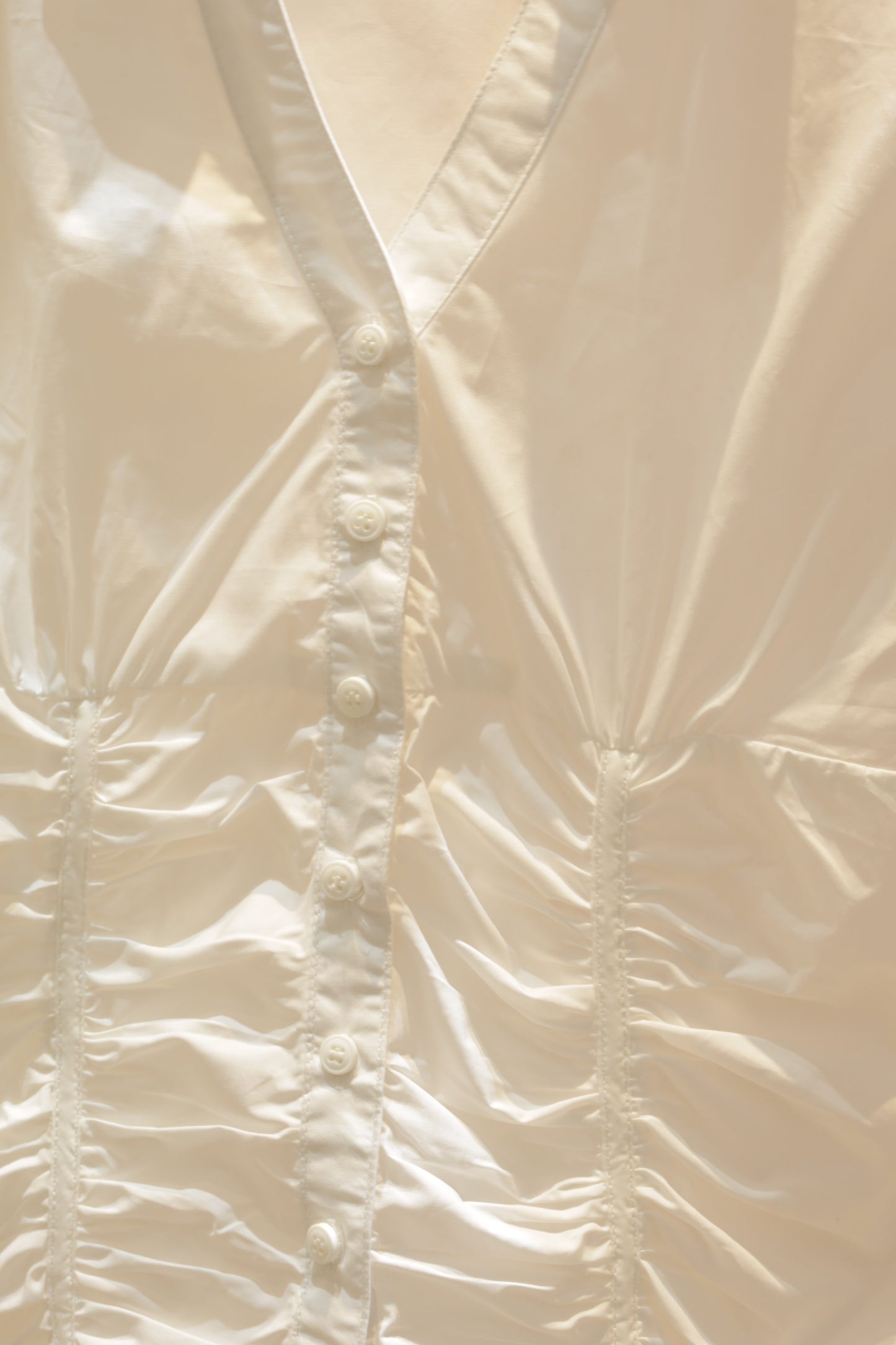 Runched detailed blouse