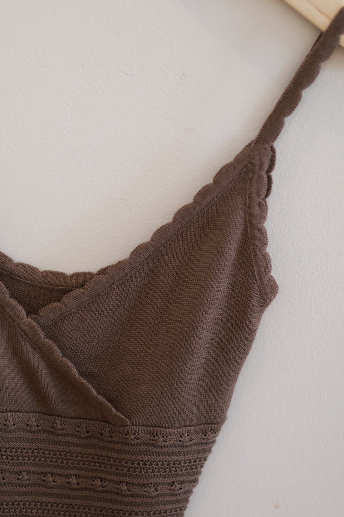 AUD Ruched Cami KNITTED TANK
