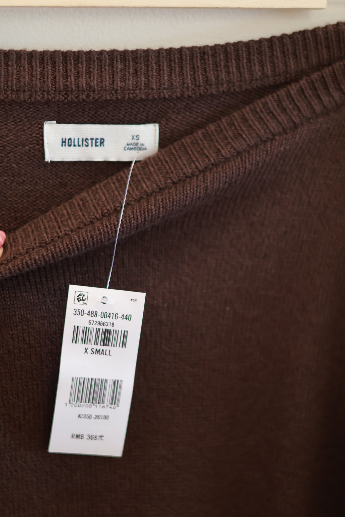 HOLLISTER Off Shoulder Knit Top