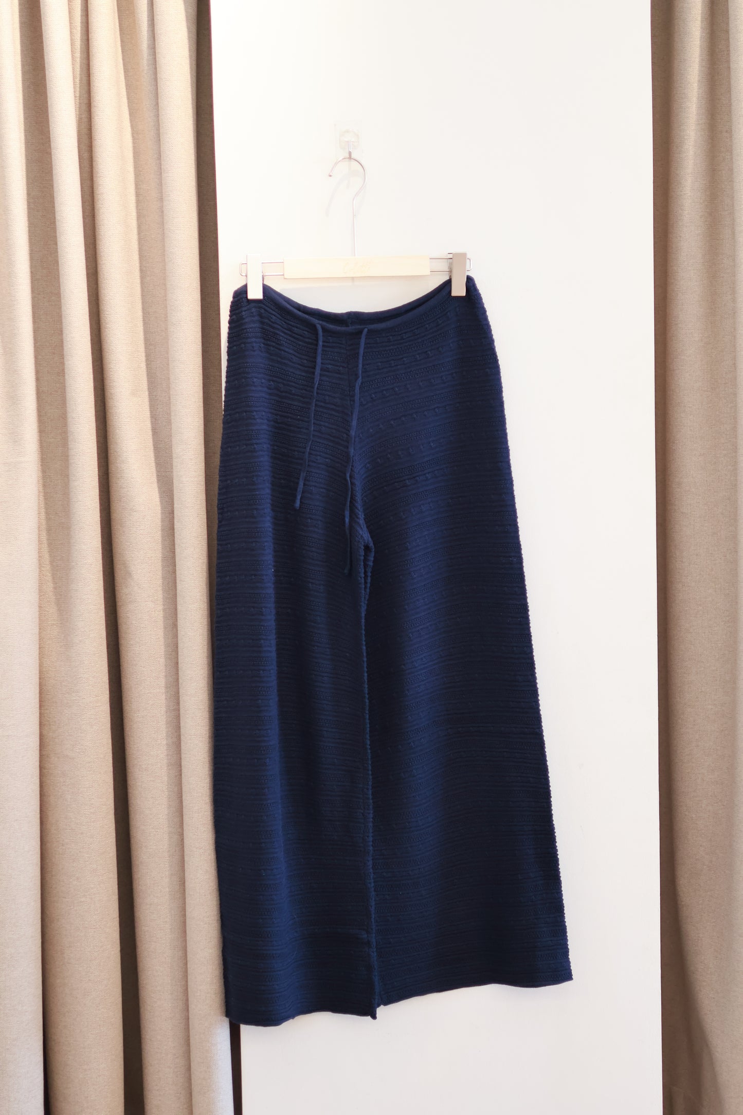 AUD Navy Wide Leg Pants