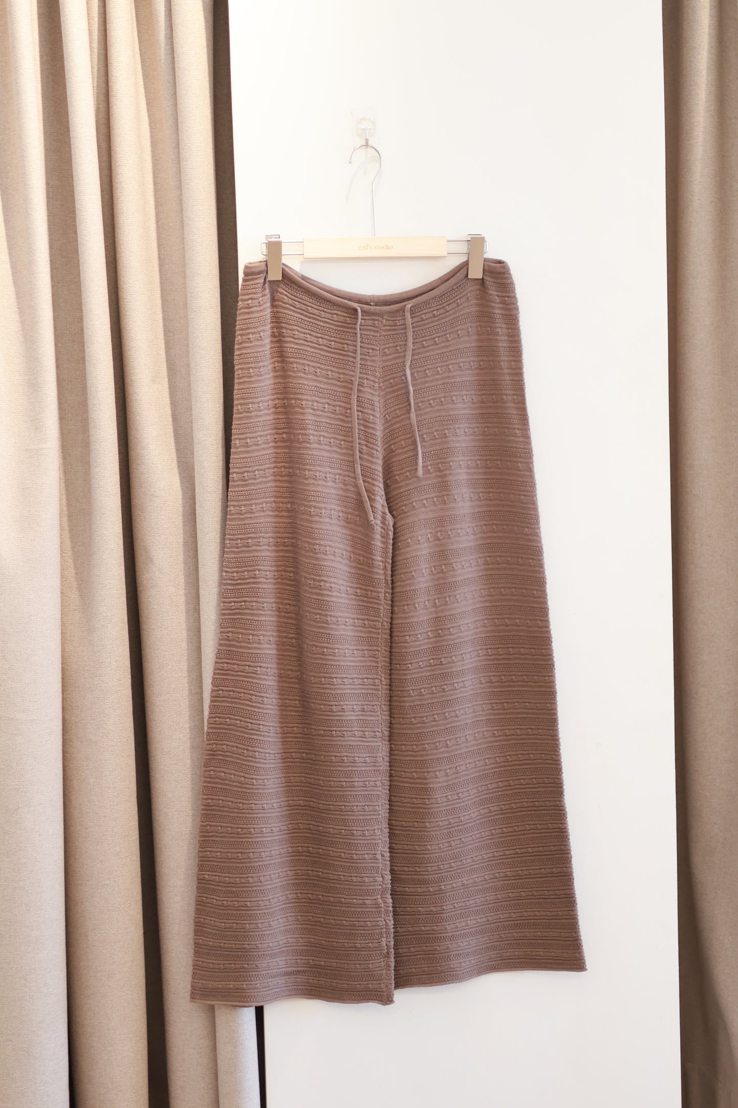 AUD Brown Wide Leg Pants