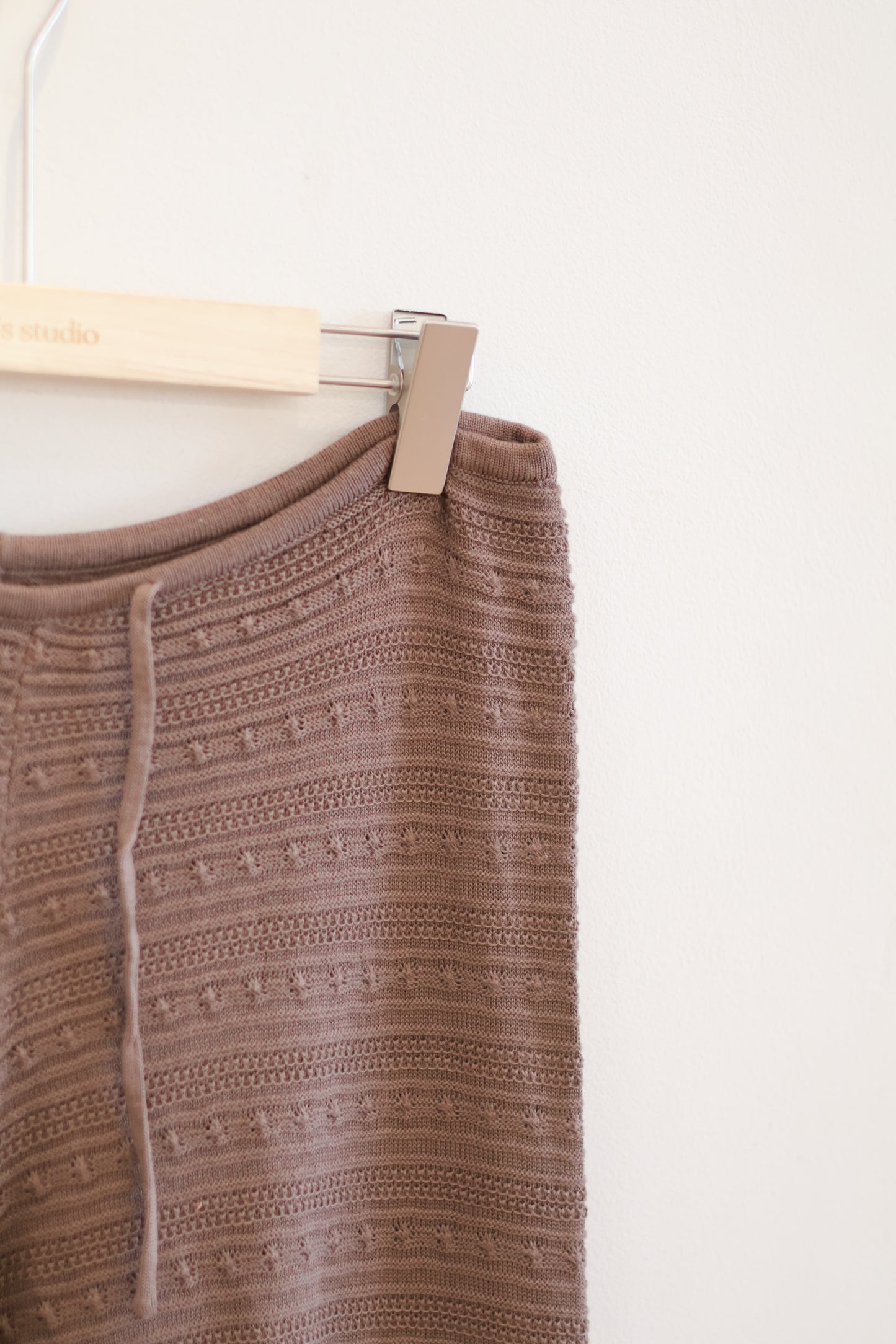 AUD Brown Wide Leg Pants