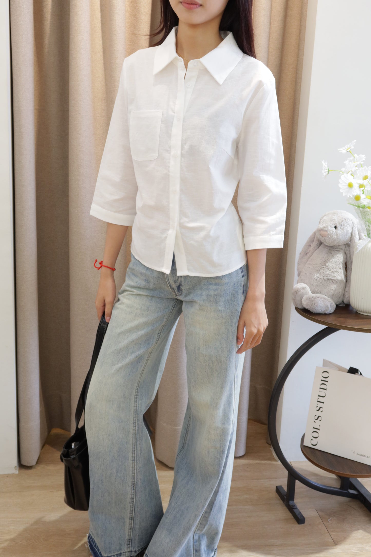 Buckled Linen outerwear