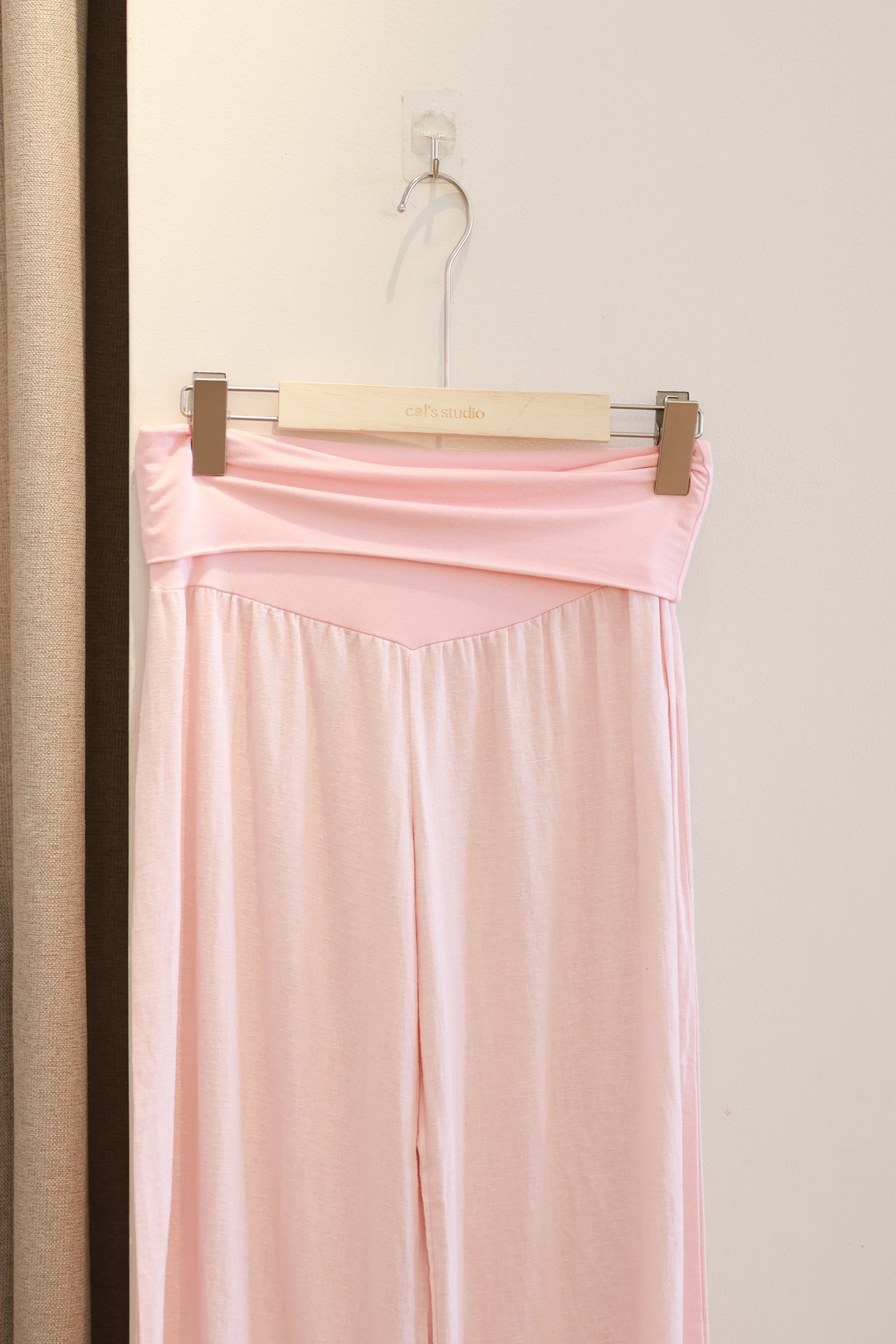 AUD Pink FOLDOVER Pants