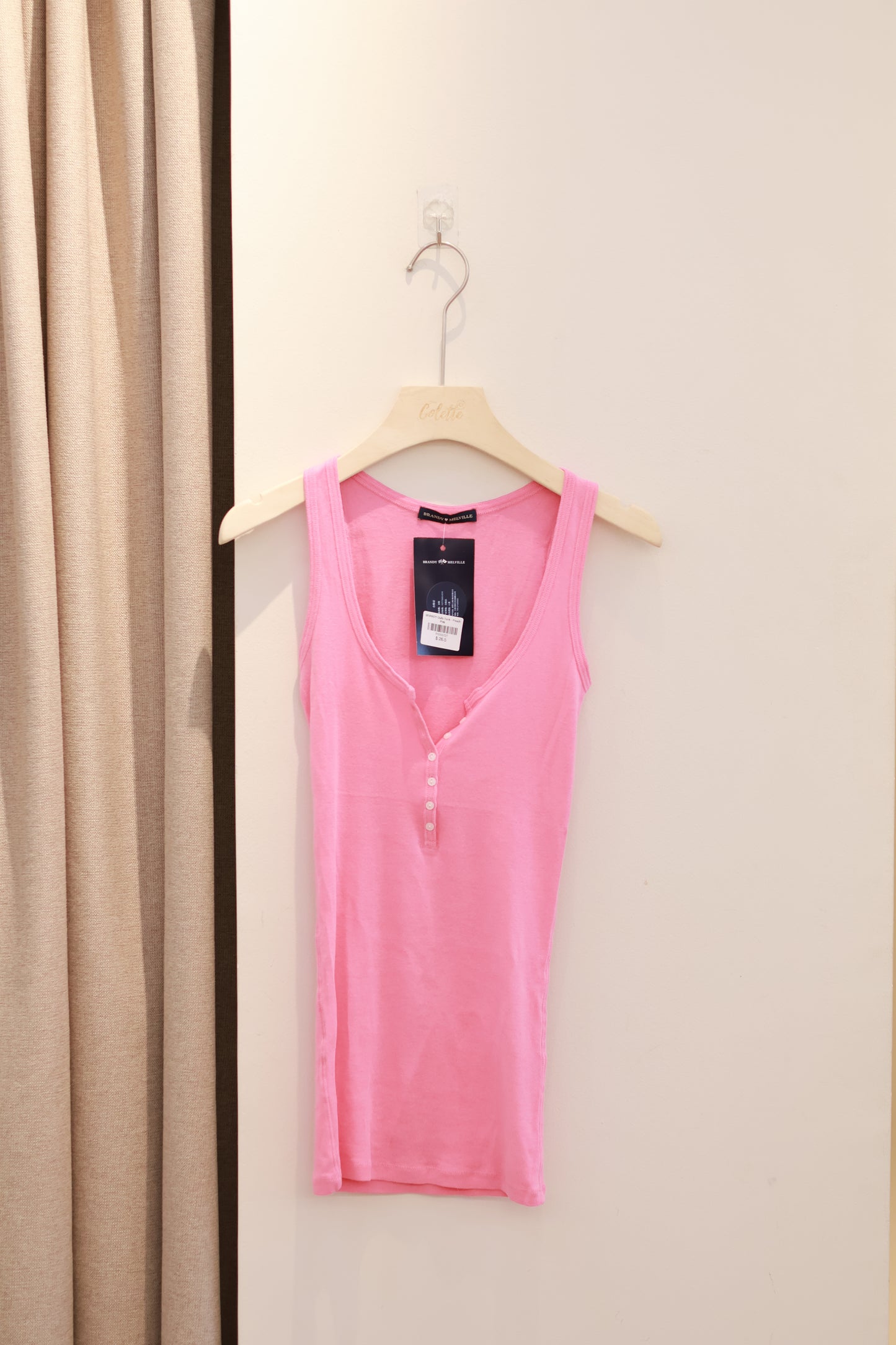 BRANDY Dails Tank - Peach Pink