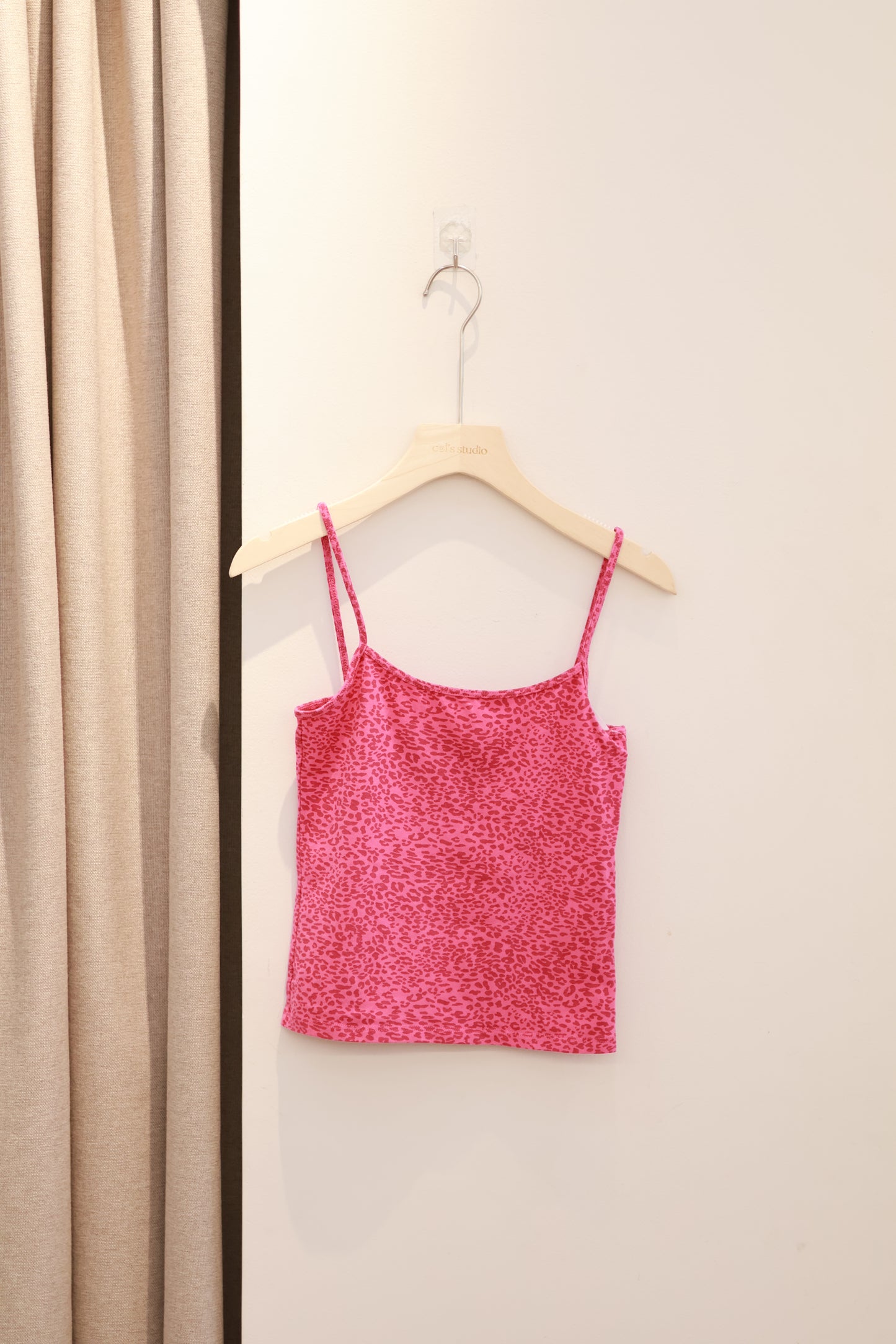 BRANDY Skylar Leopard Tank - Pink