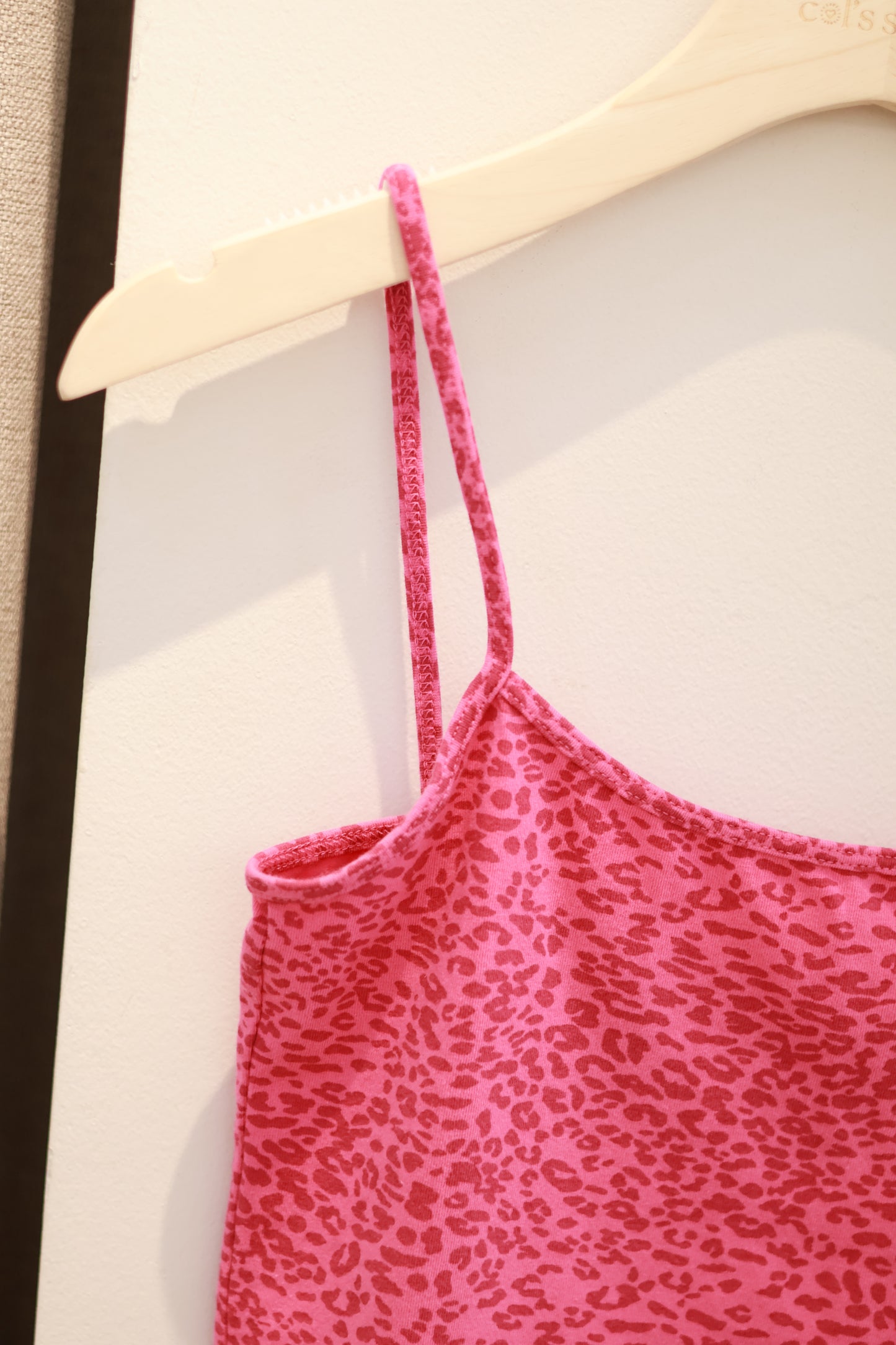 BRANDY Skylar Leopard Tank - Pink