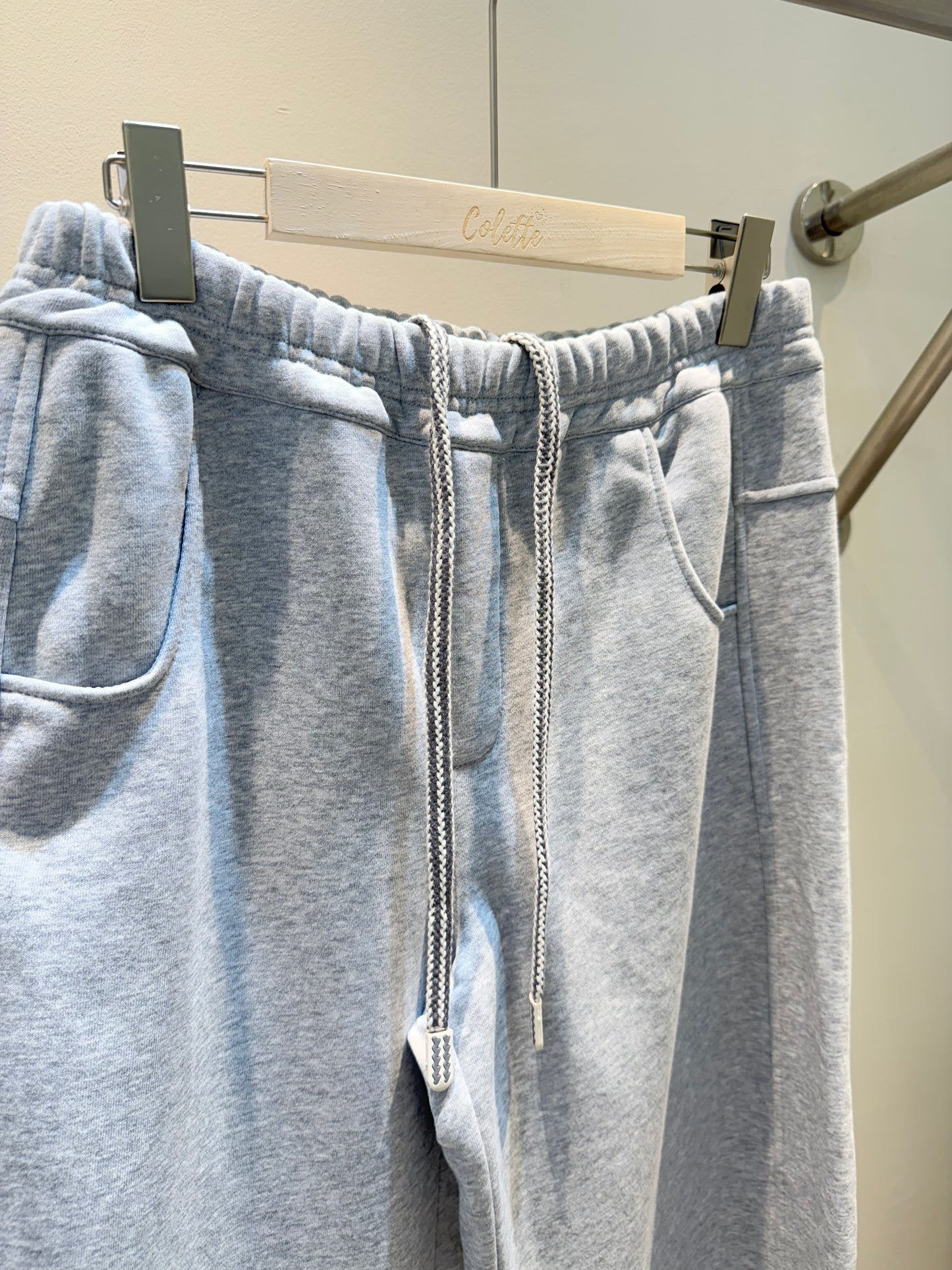 Baggy gray comfy sweatpants