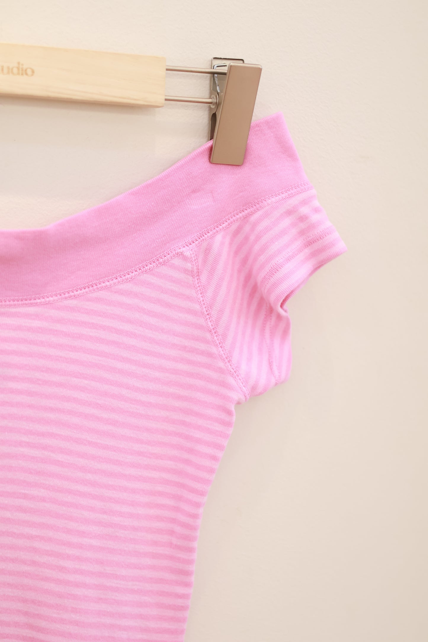 BRANDY Bonnie Striped Top - Pink