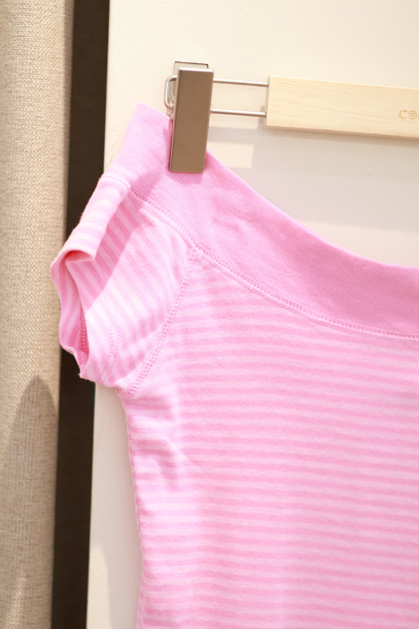 BRANDY Bonnie Striped Top - Pink
