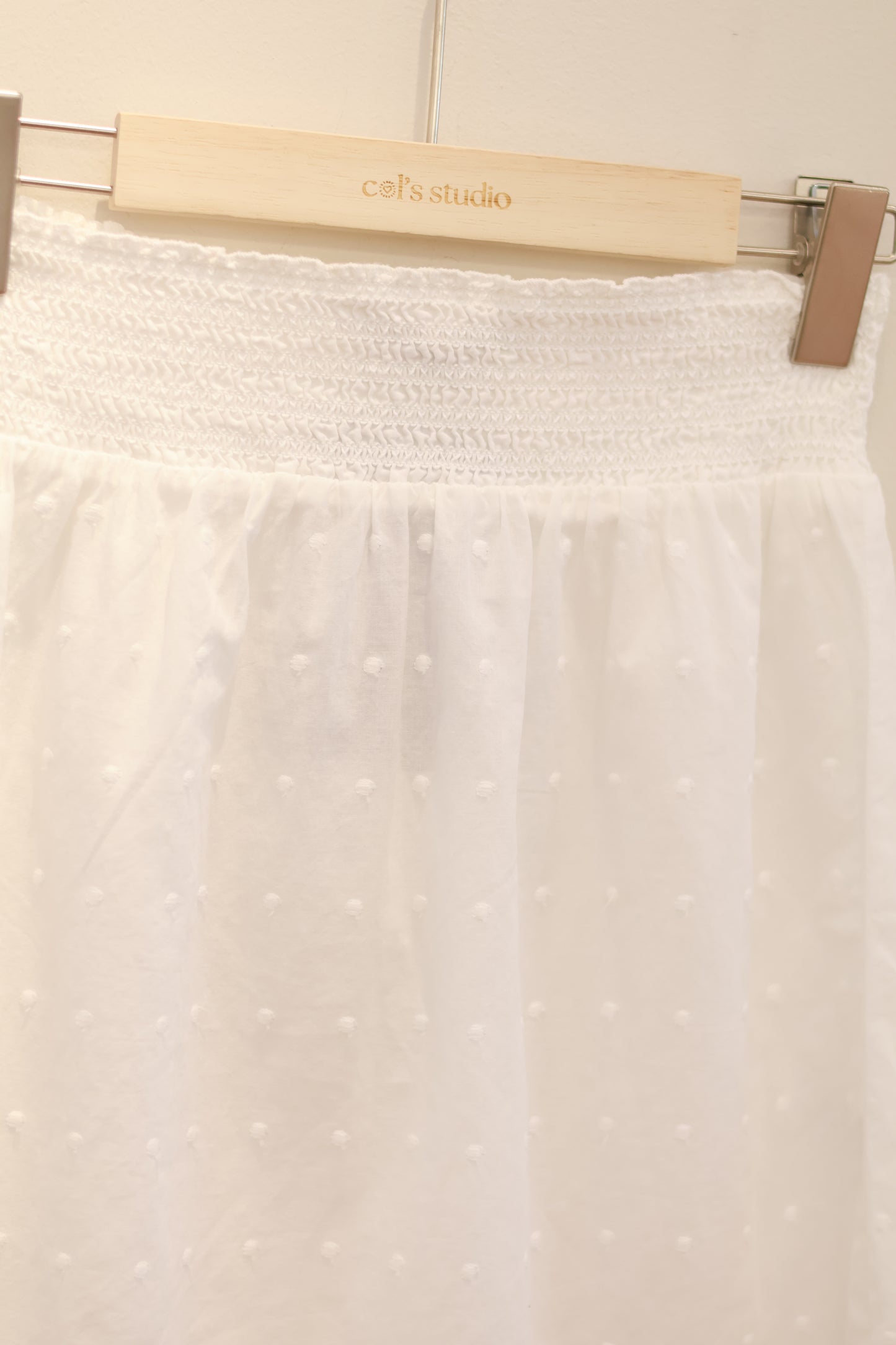 BRANDY Kinsley Tube Top - White