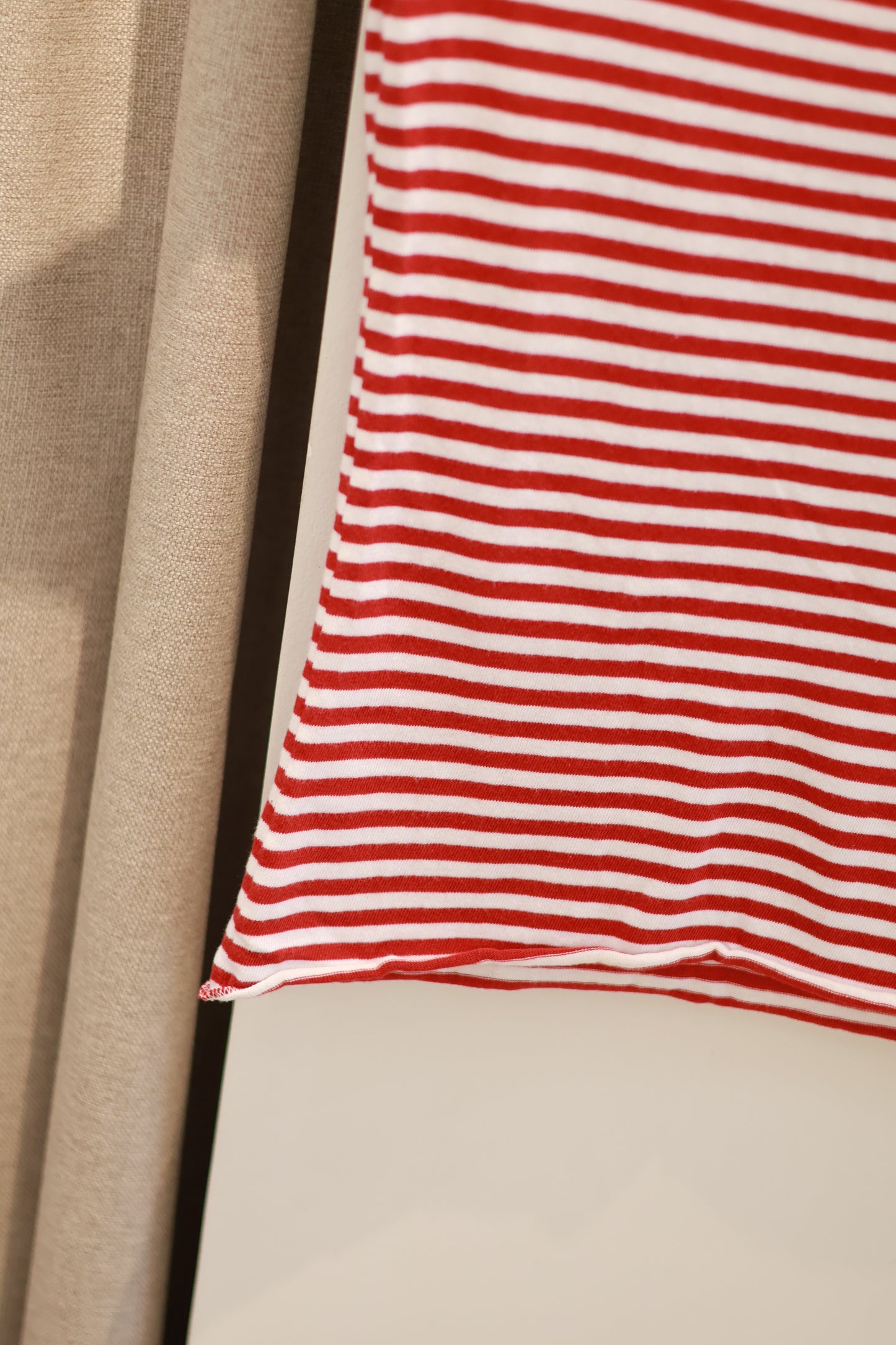BRANDY McKenna Striped Top - White/S