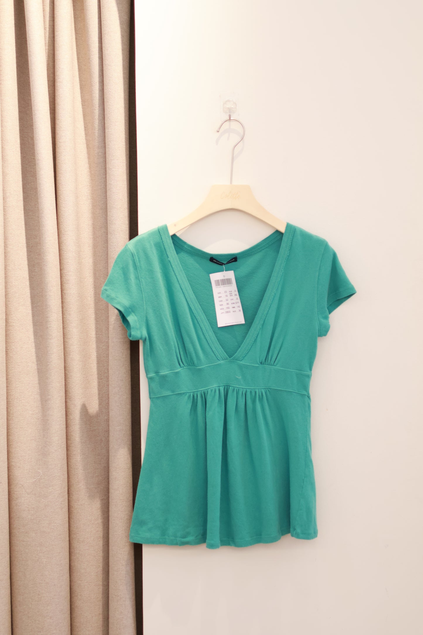 BRANDY Naia Top - Turquoise