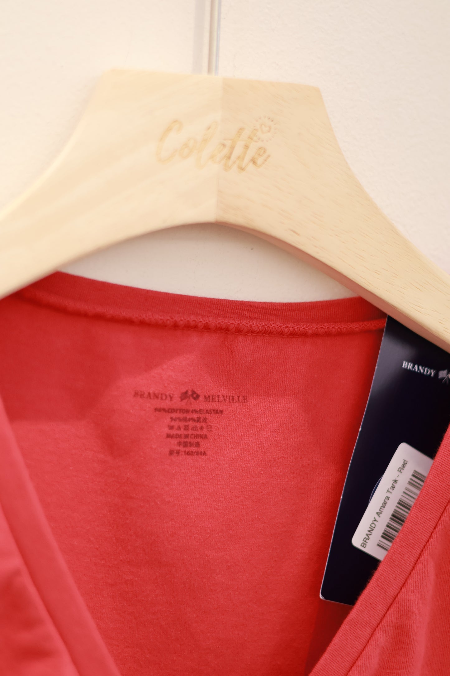 BRANDY Amara Tank - Red