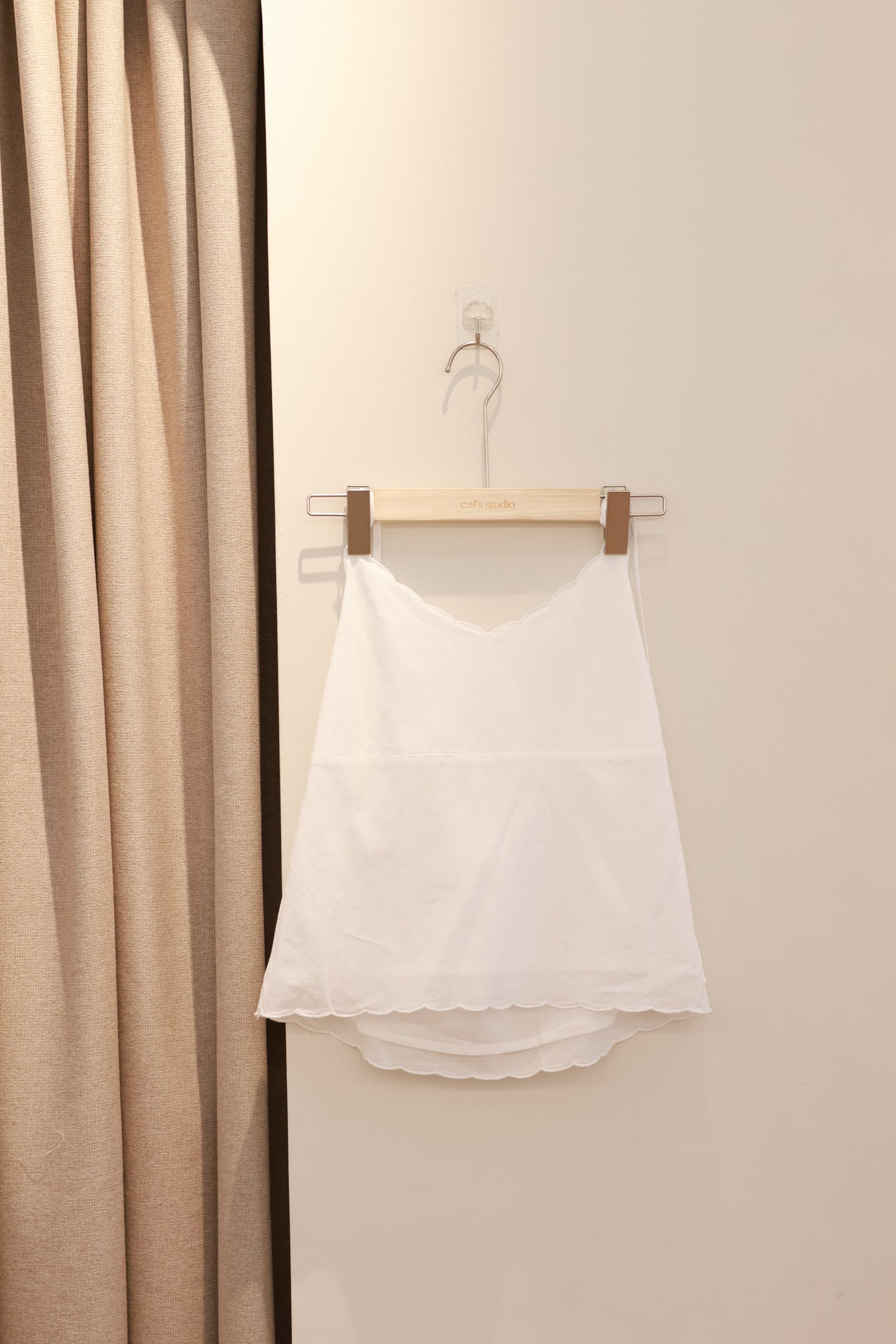 BRANDY Arabella Tank - White