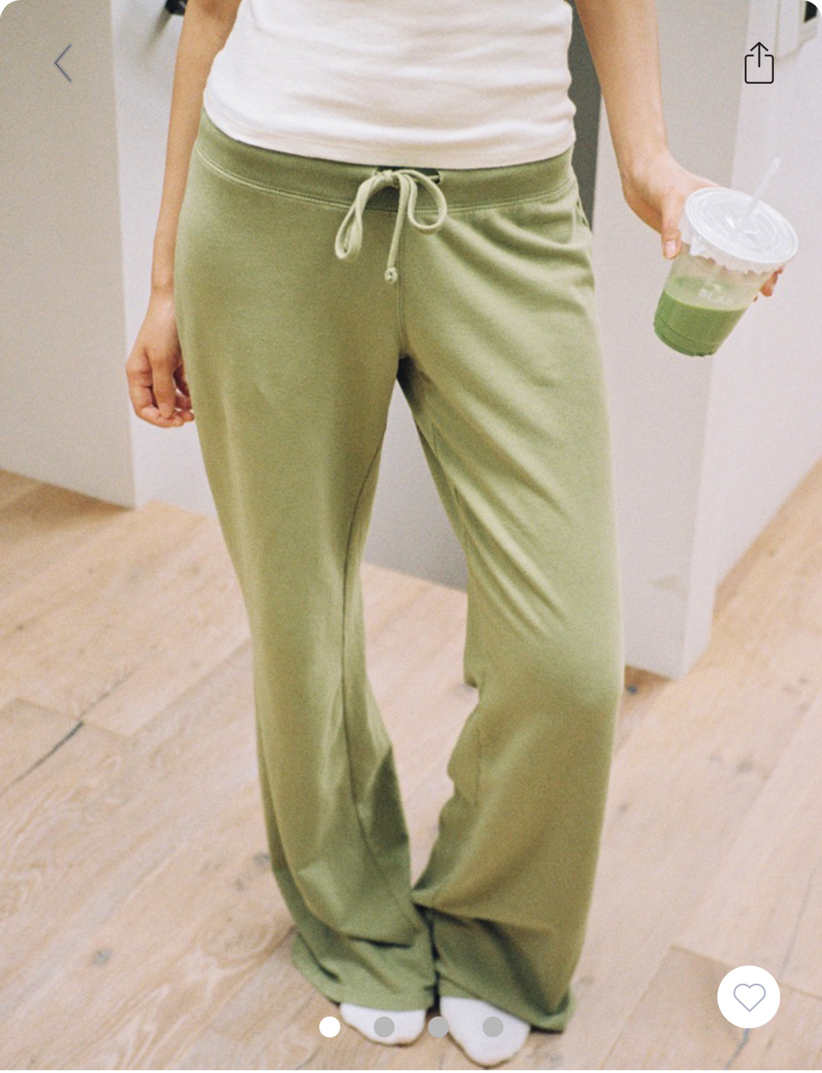 BRANDY Hilary Yoga Pants - Green