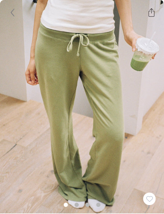 BRANDY HILARY YOGA PANTS  -GREEN