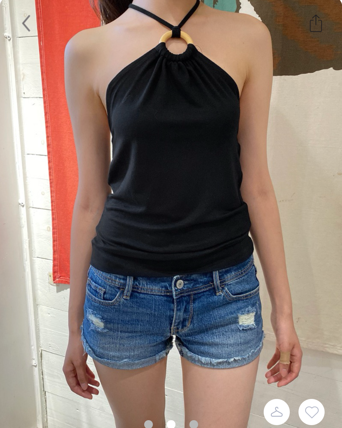 BRANDY Amelia Top - Black