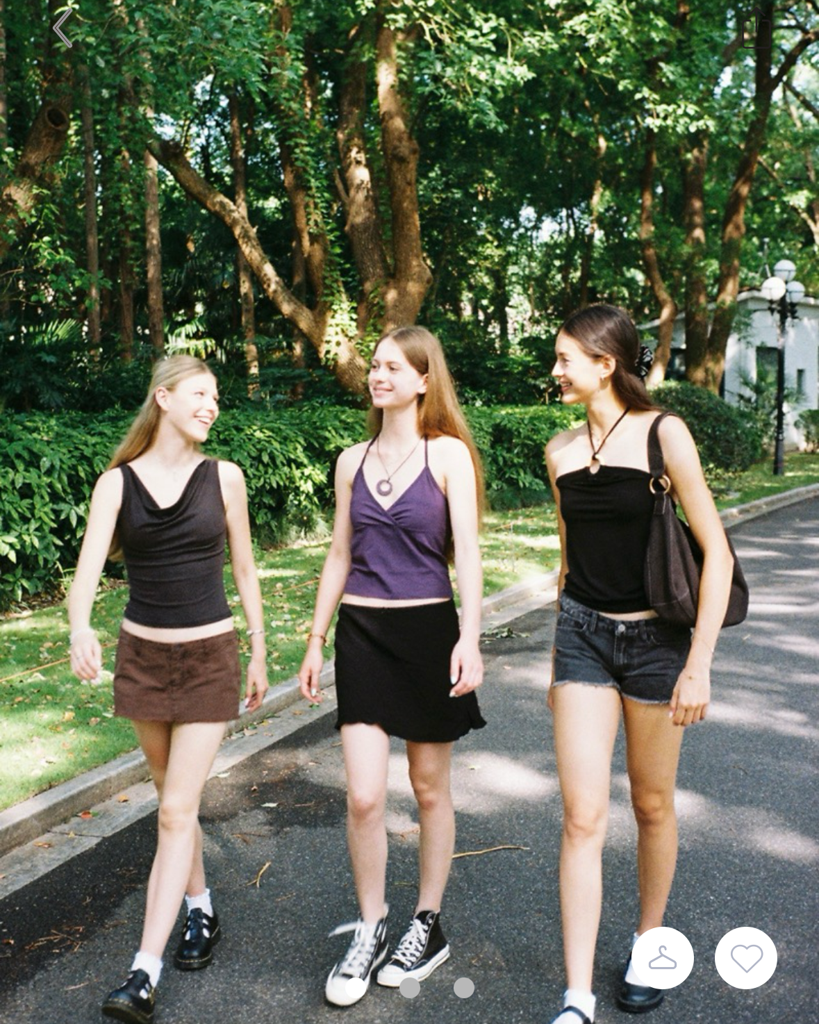 BRANDY Amelia Top - Black