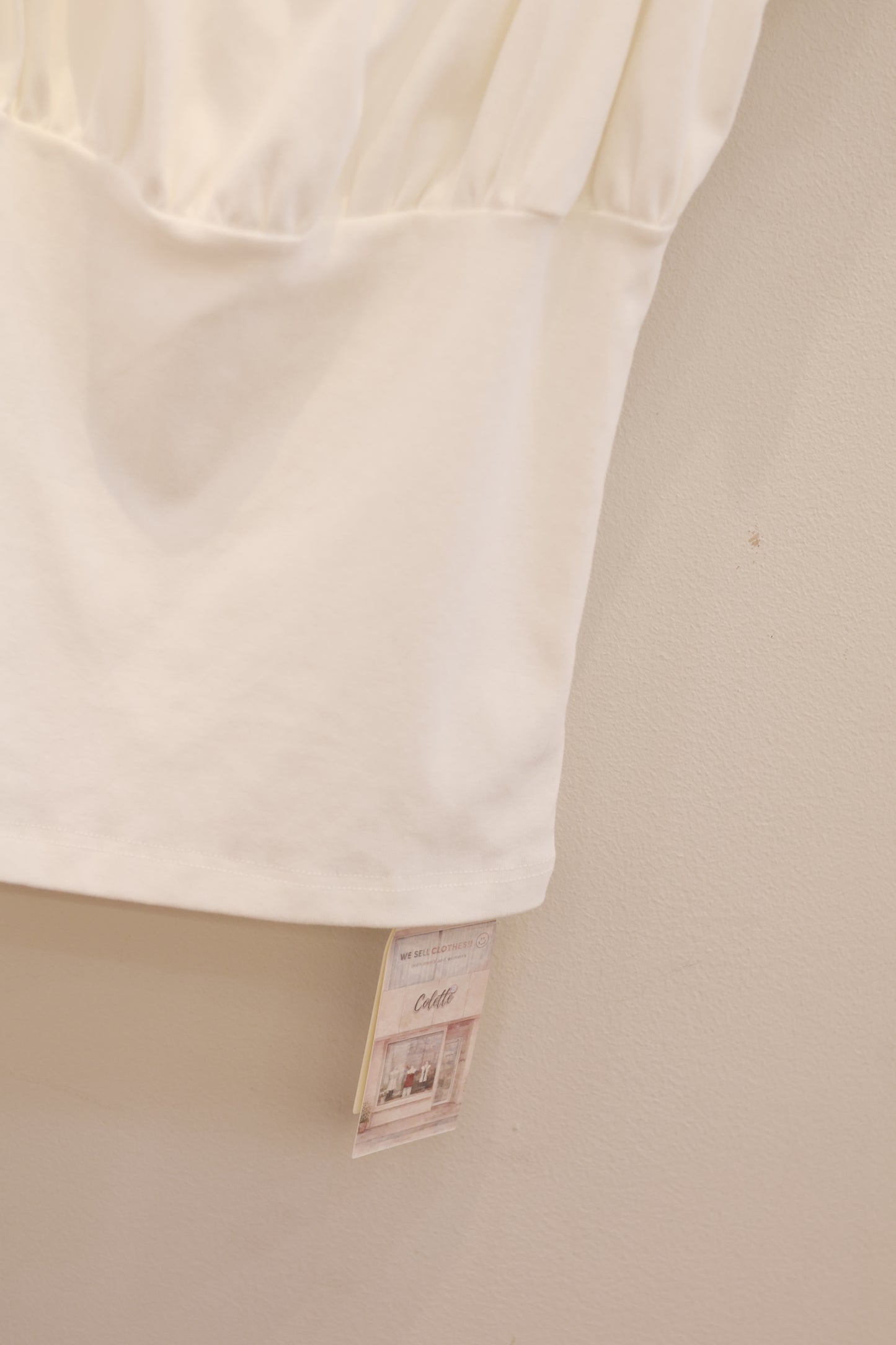 BM white short sleeve
