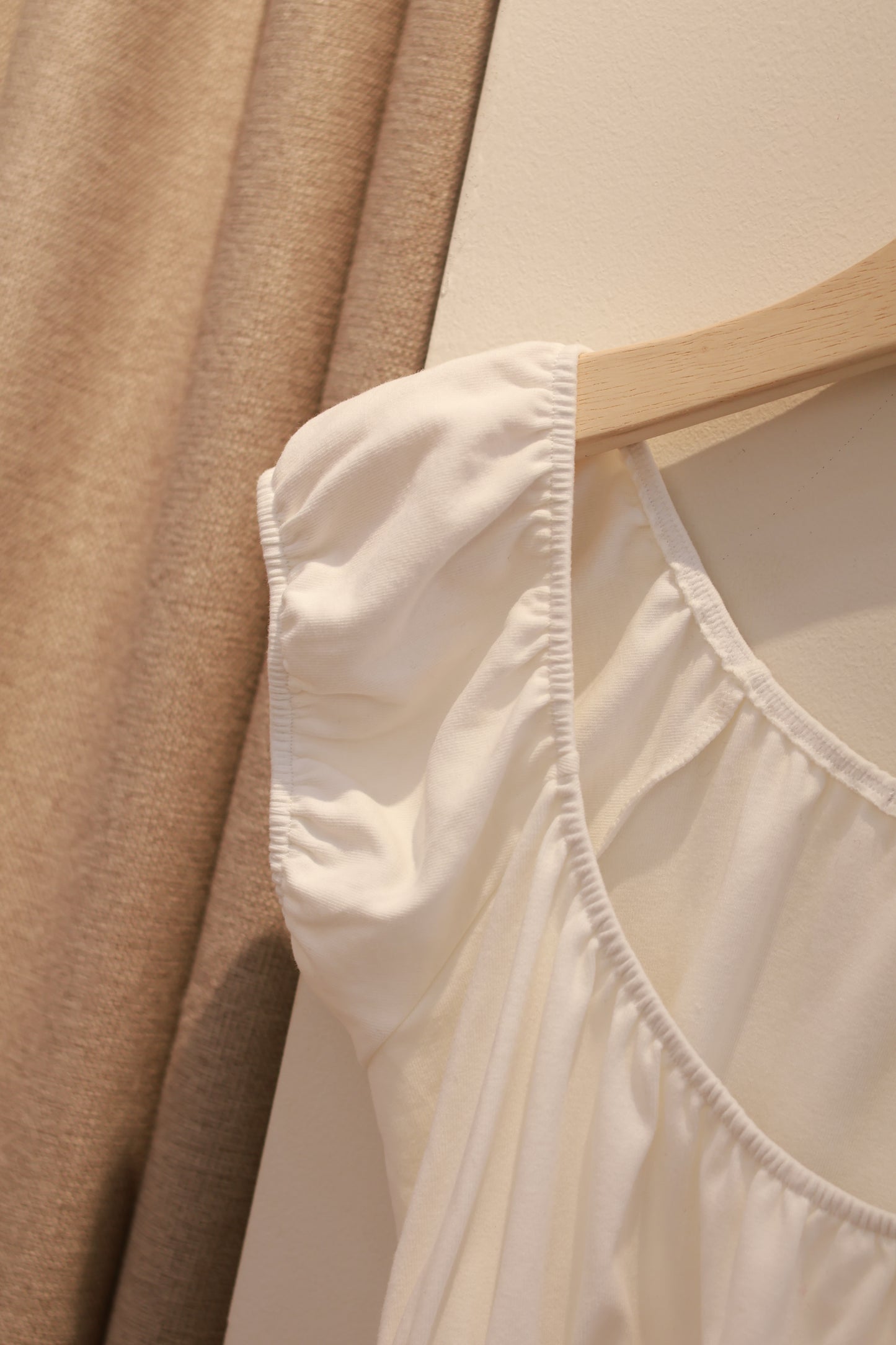 BM white short sleeve