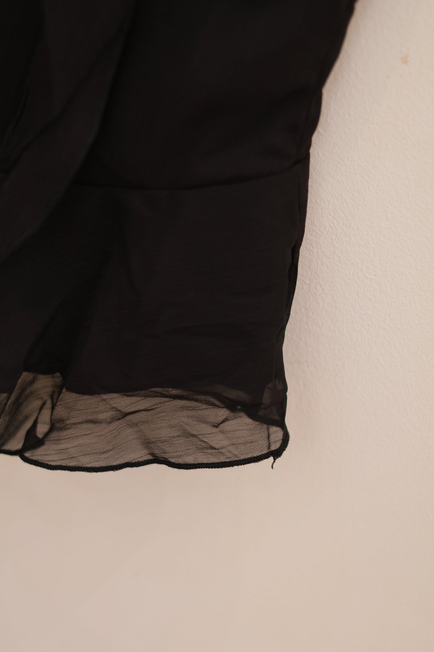 Square neck ruffled flowy top