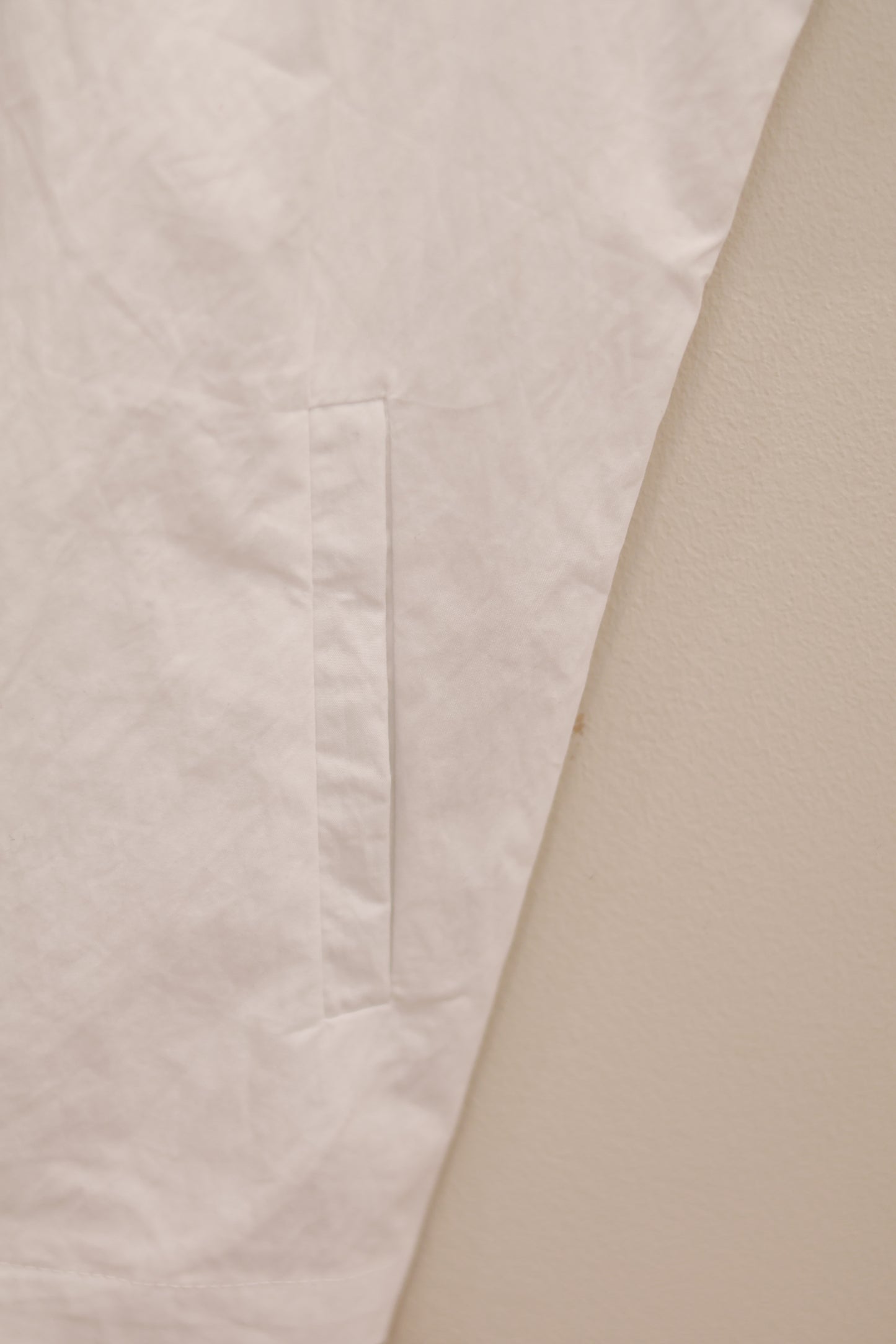 Buttons short sleeve white blouse