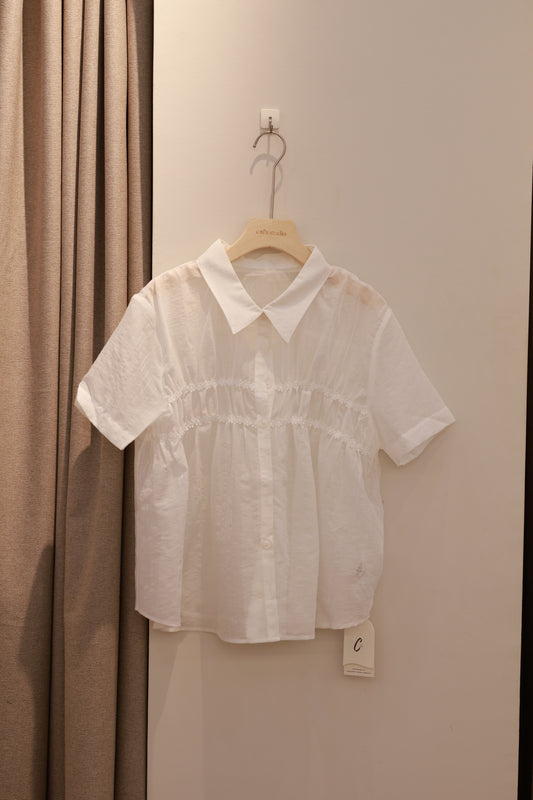 THIN Short sleeve flowy blouse
