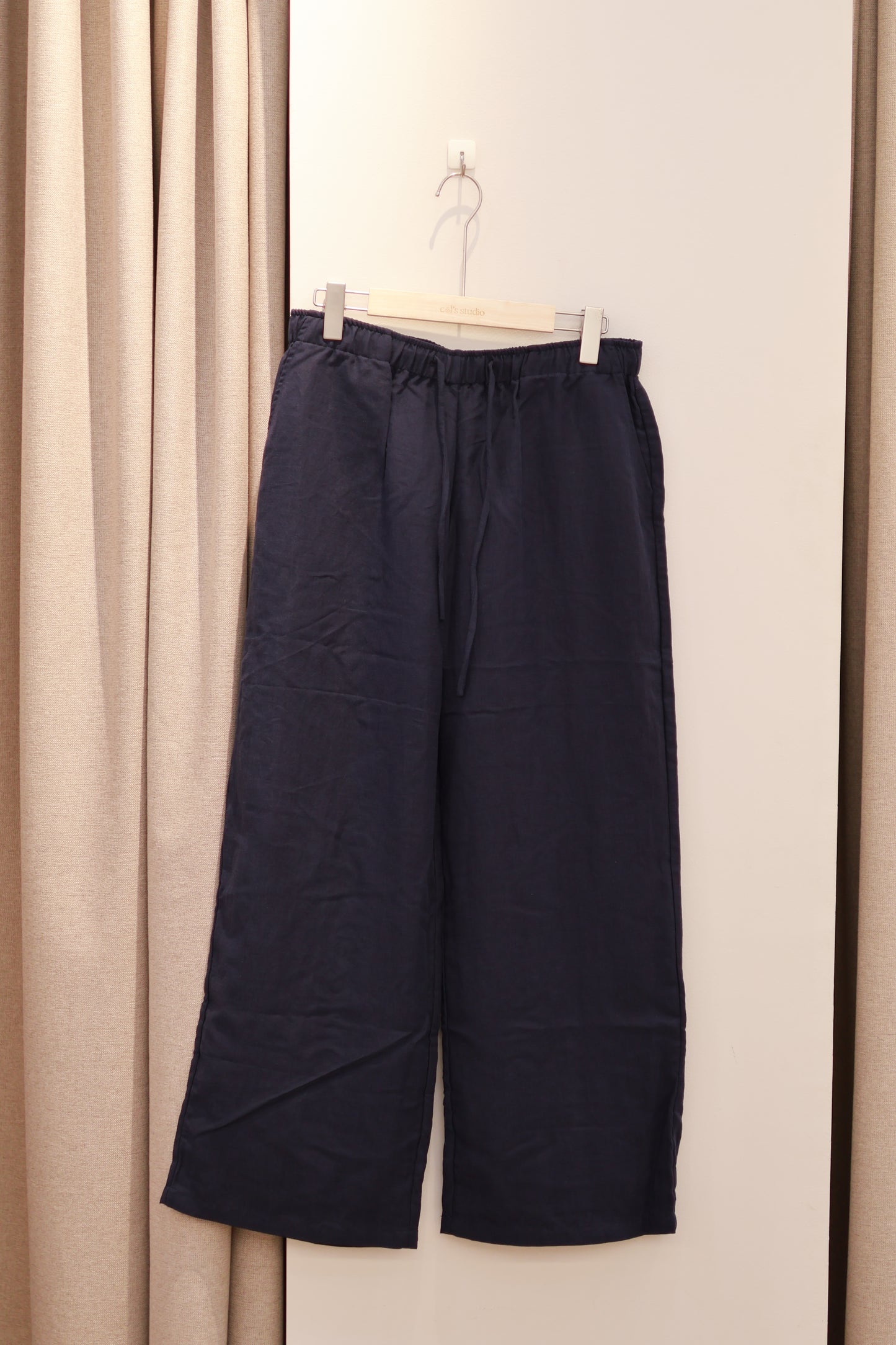 LINEN BOTTOMS IN NAVY