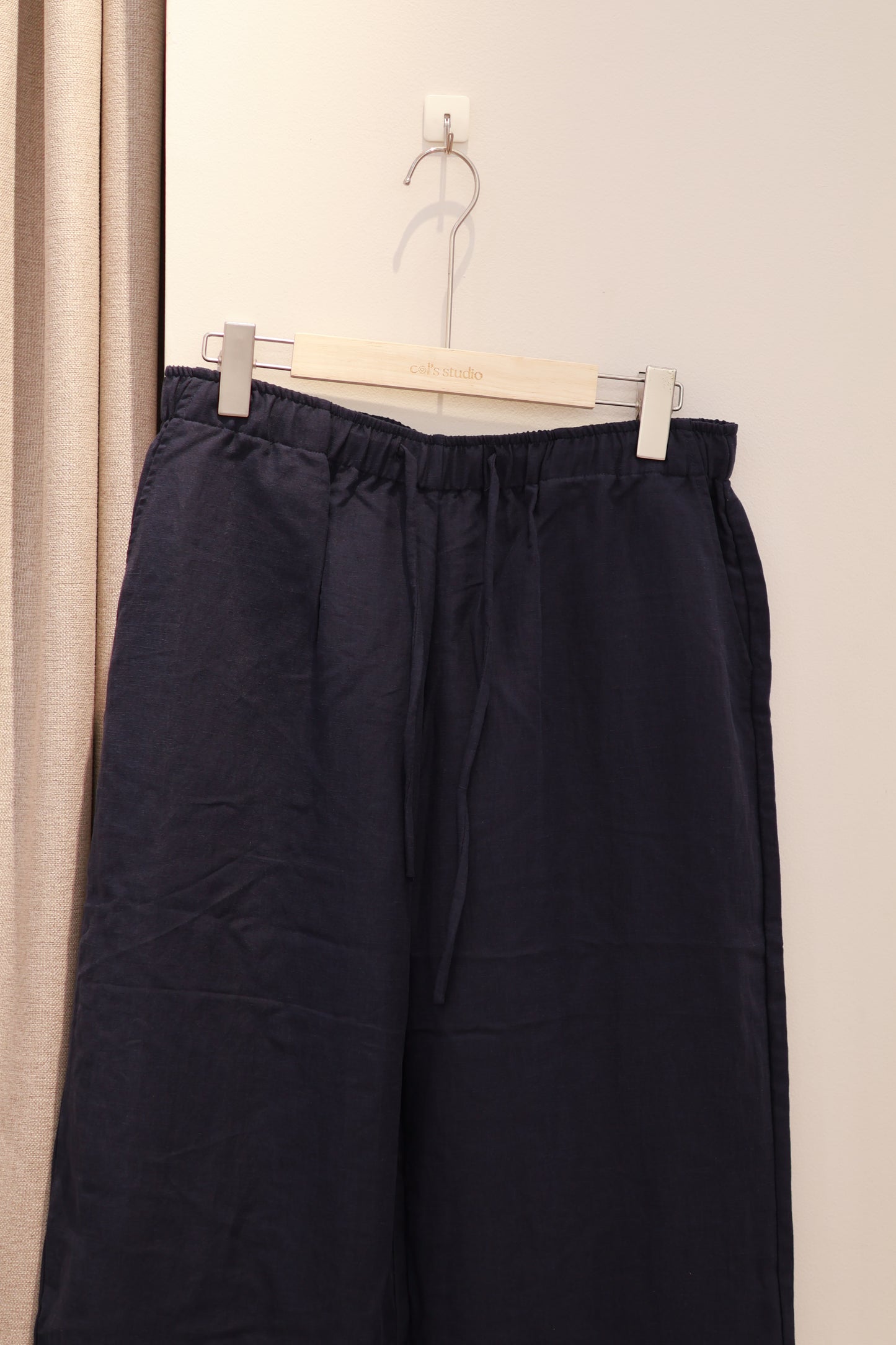 LINEN BOTTOMS IN NAVY
