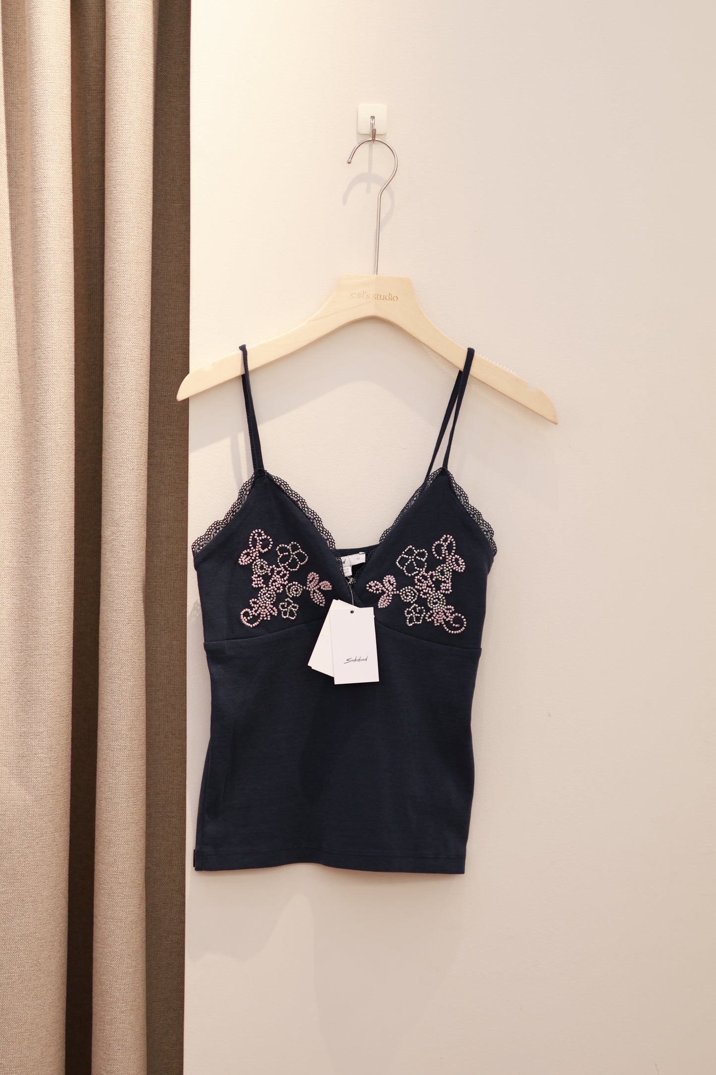 SUBDUED BEADS TANK TOP
