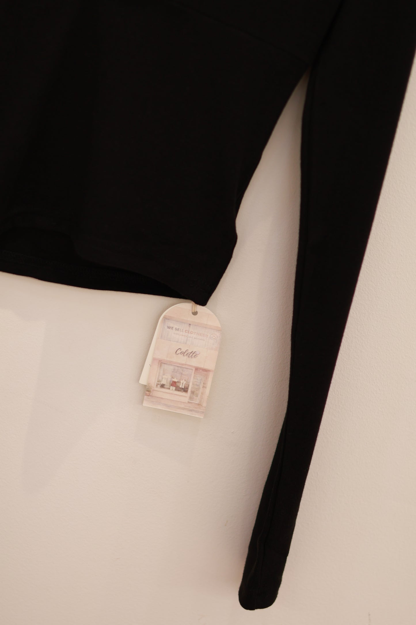 BASIC V NECK LONG SLEEVE TOP