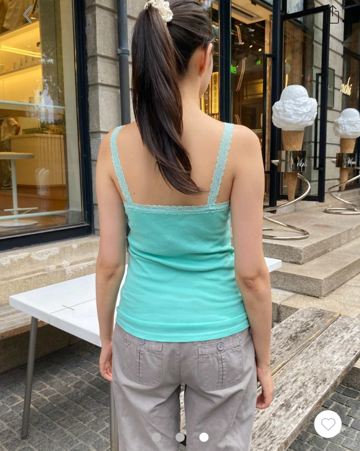 BRANDY Serena Tank  -TEAL