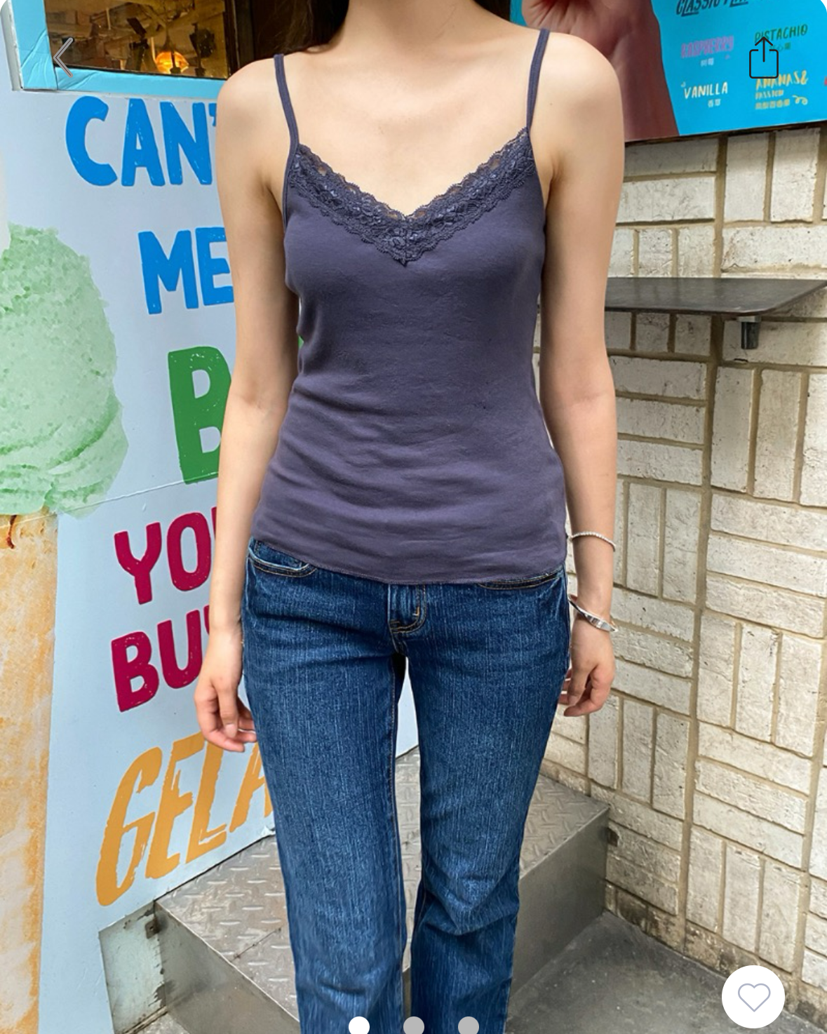 BRANDY Lilith Tank  -NAVY