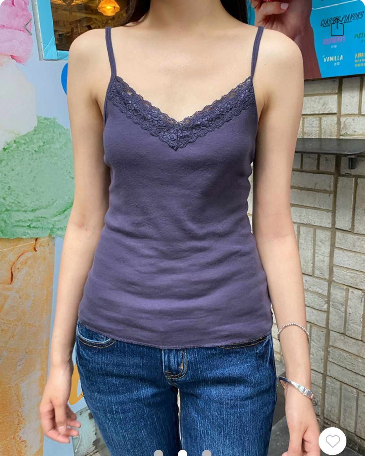 BRANDY Lilith Tank  -NAVY