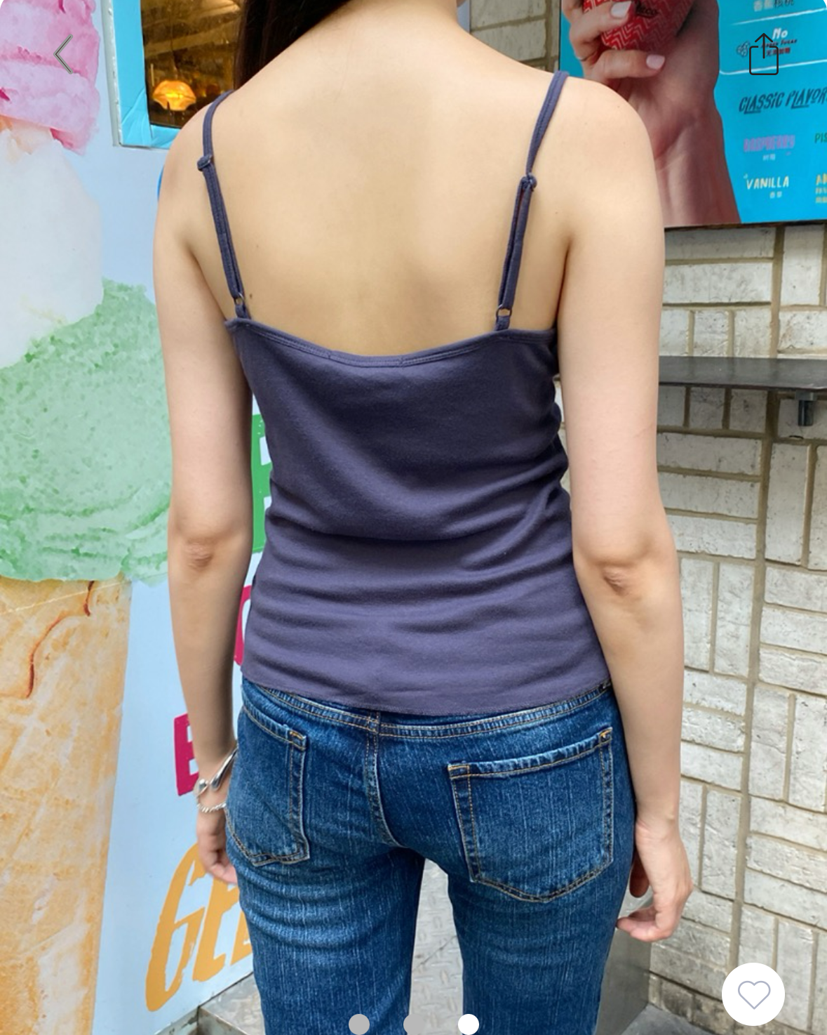 BRANDY Lilith Tank  -NAVY