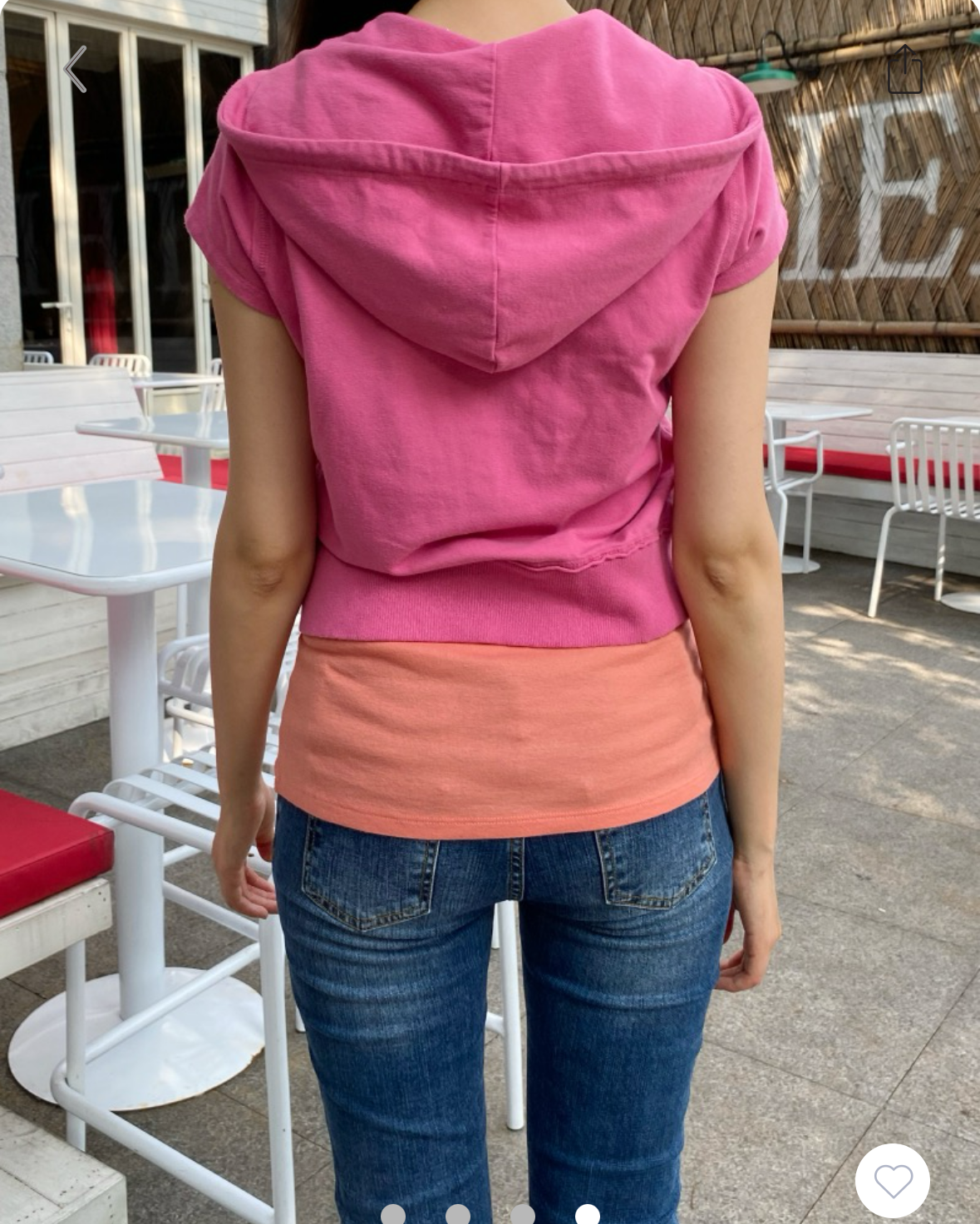 BRANDY Crystal Top  -ROSE RED