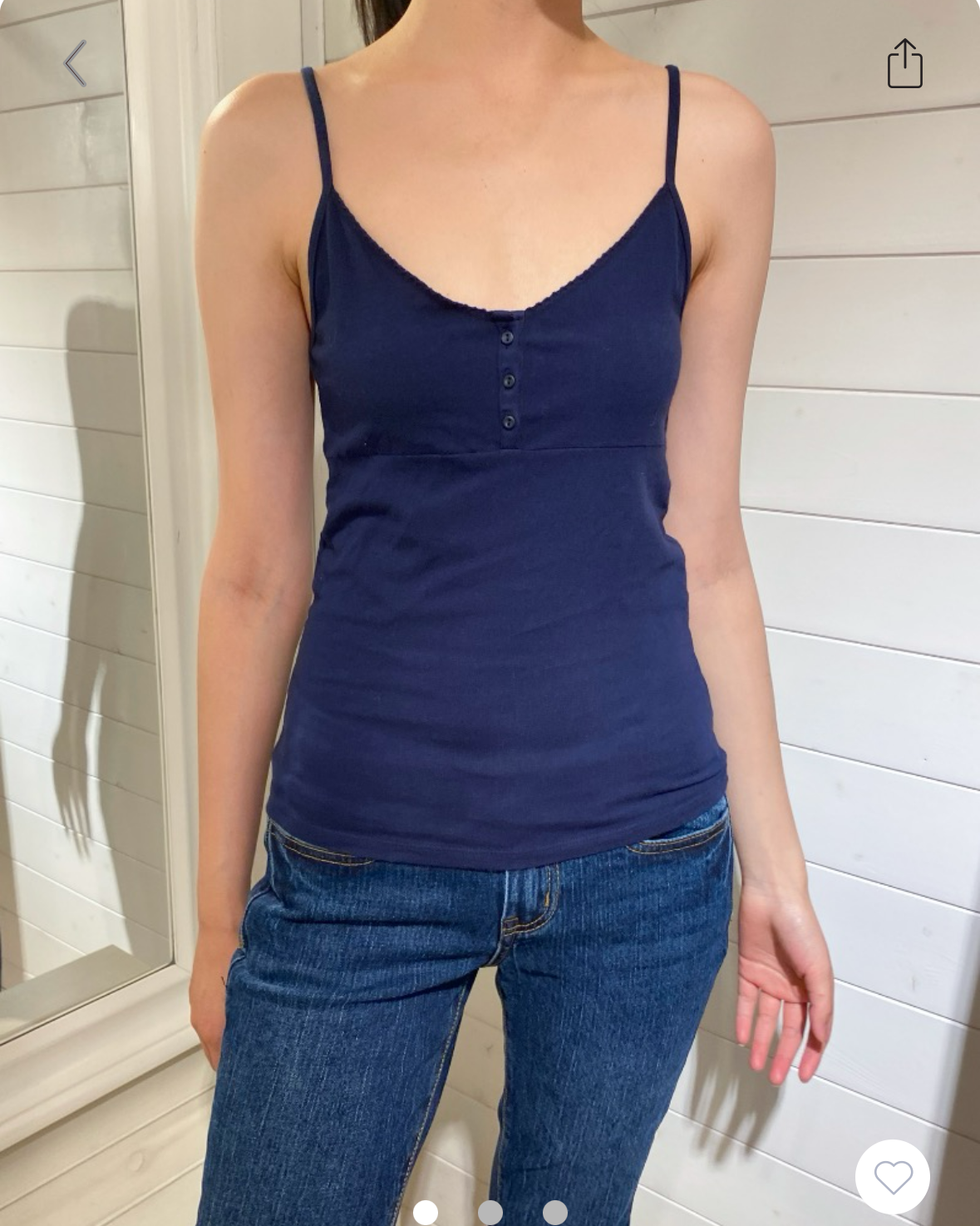 BRANDY Tiffany Tank  -NAVY