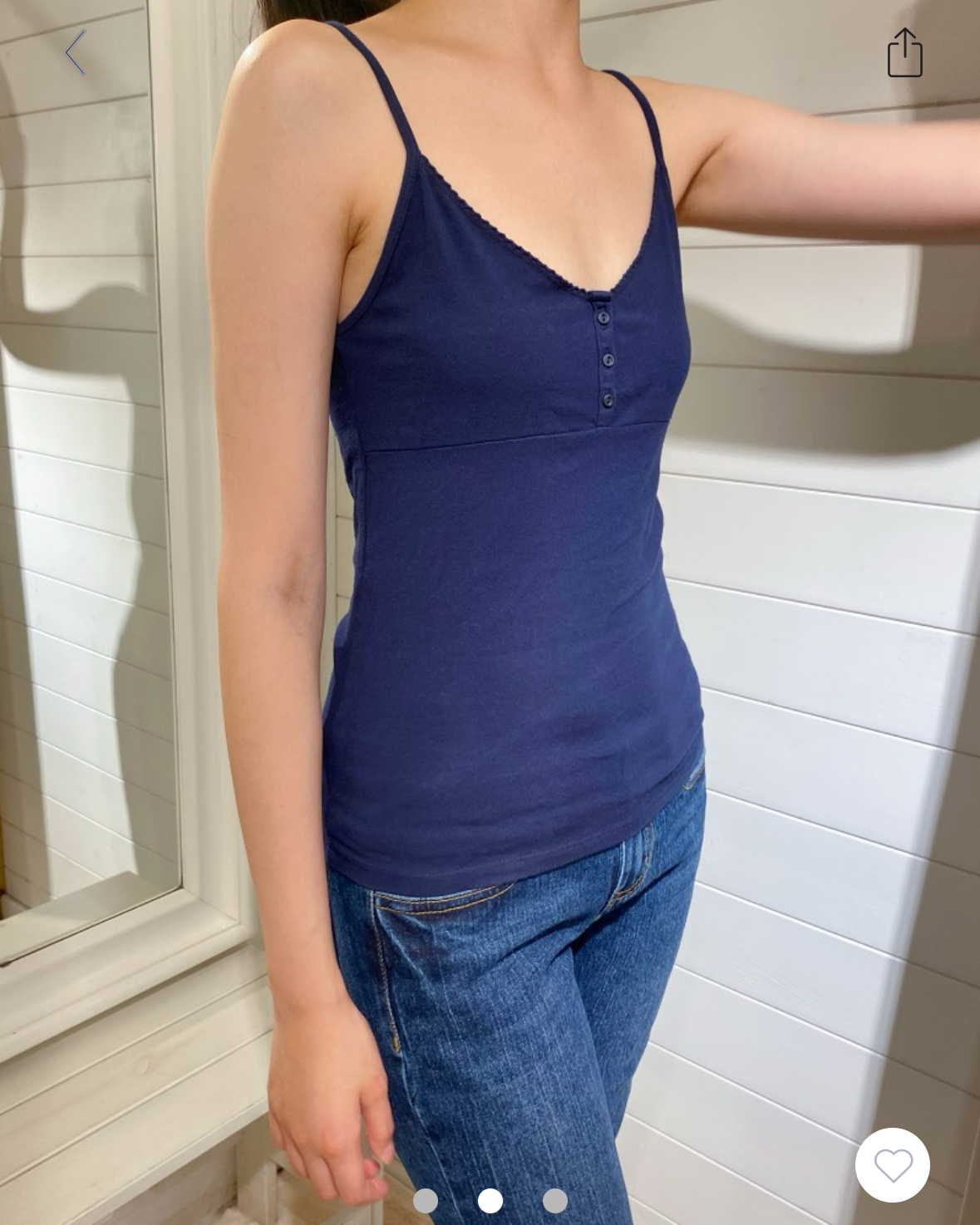 BRANDY Tiffany Tank  -NAVY