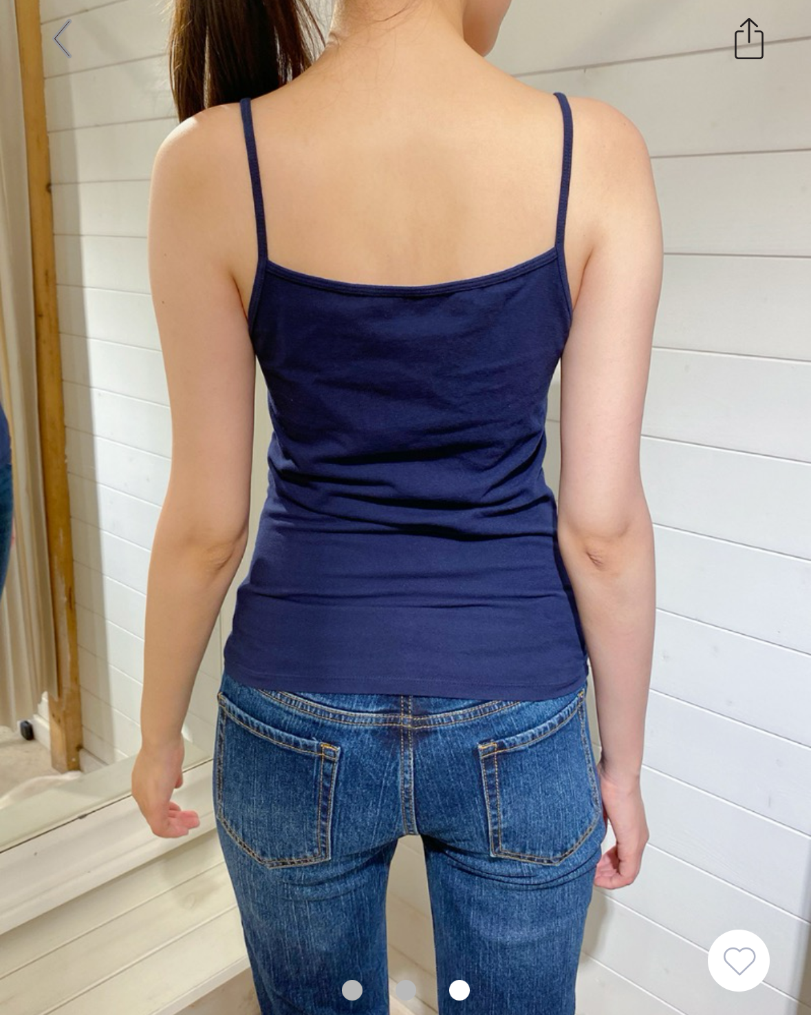 BRANDY Tiffany Tank  -NAVY