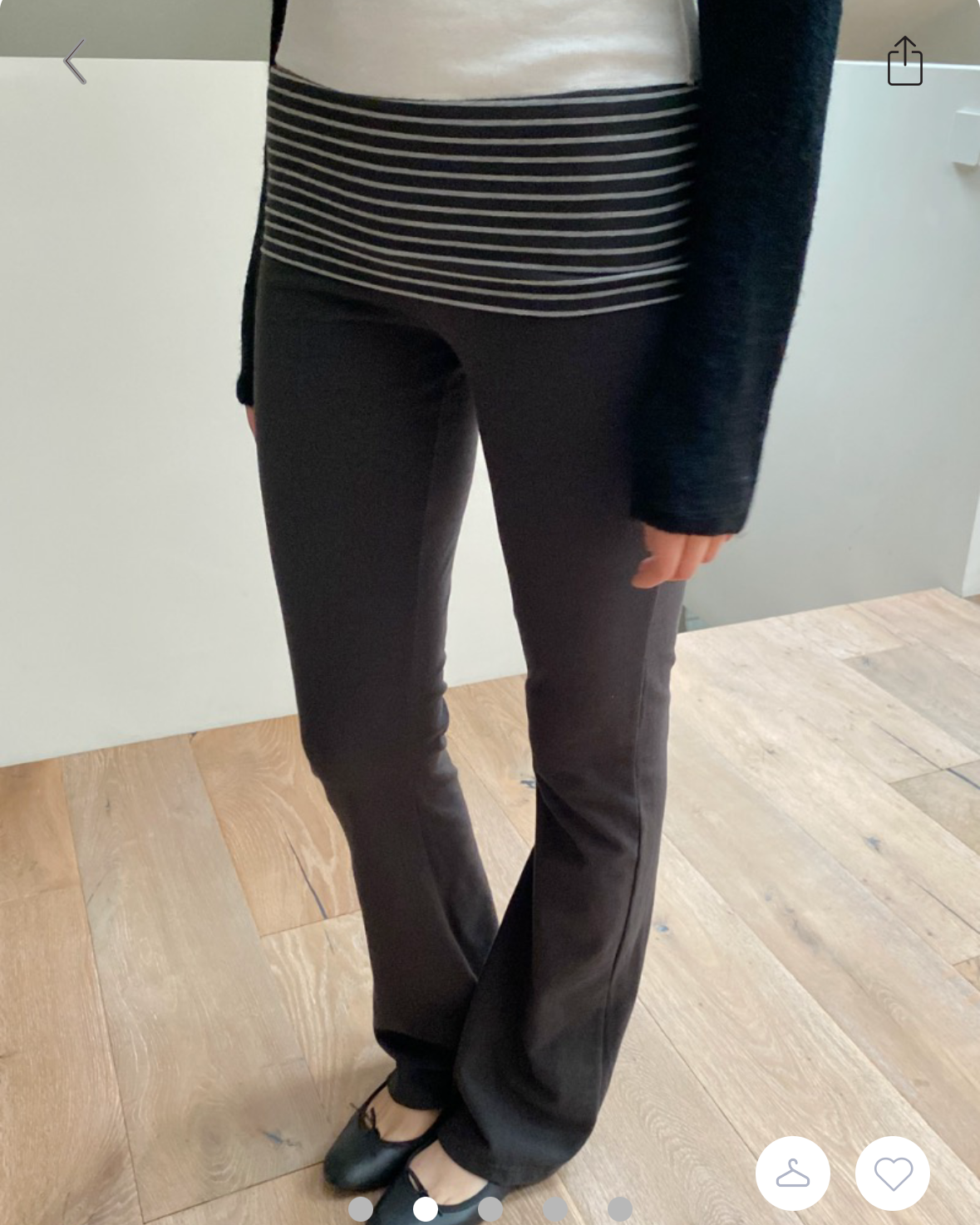 BRANDY Priscilla Pants  -BLACK STRIPES