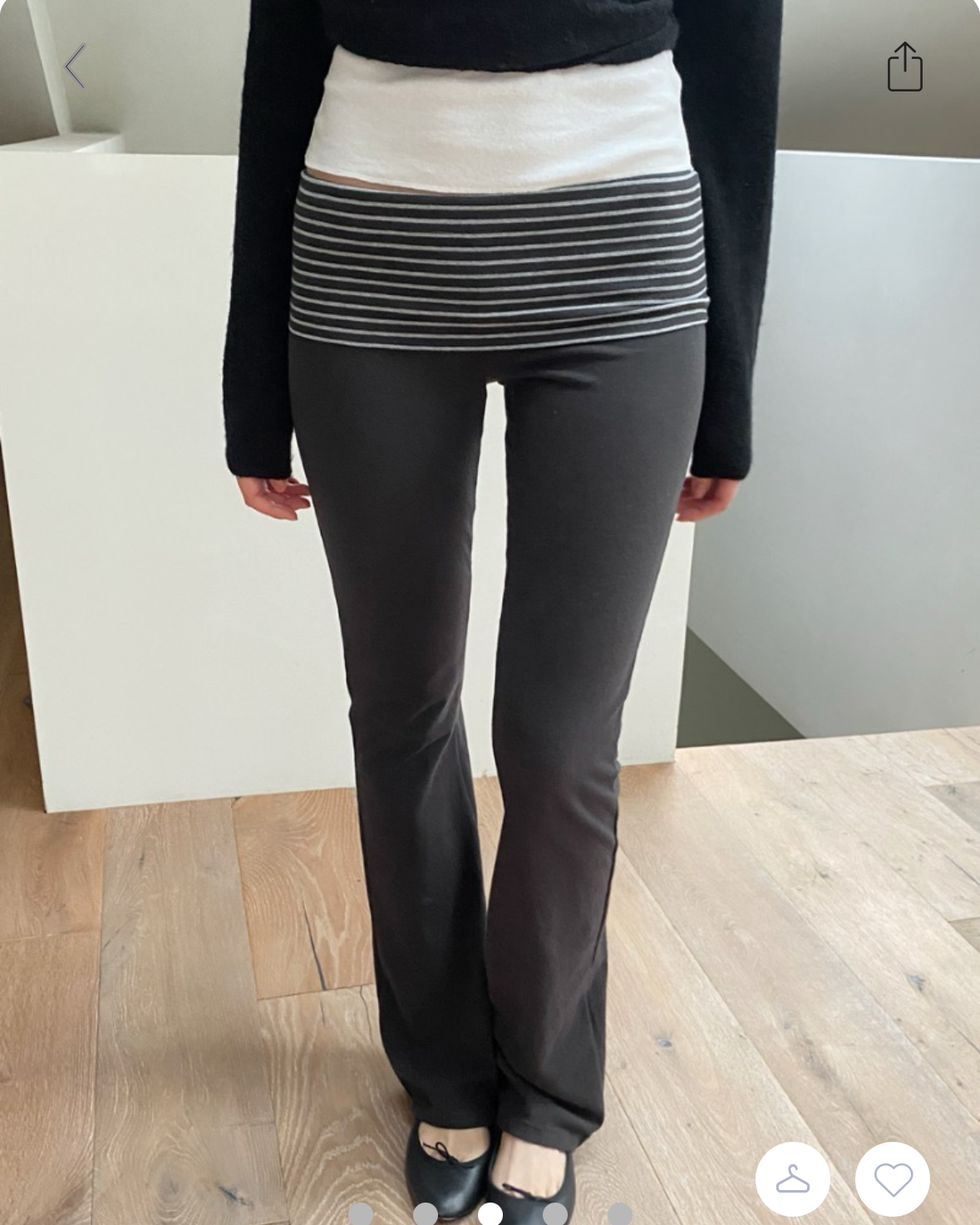 BRANDY Priscilla Pants  -BLACK STRIPES