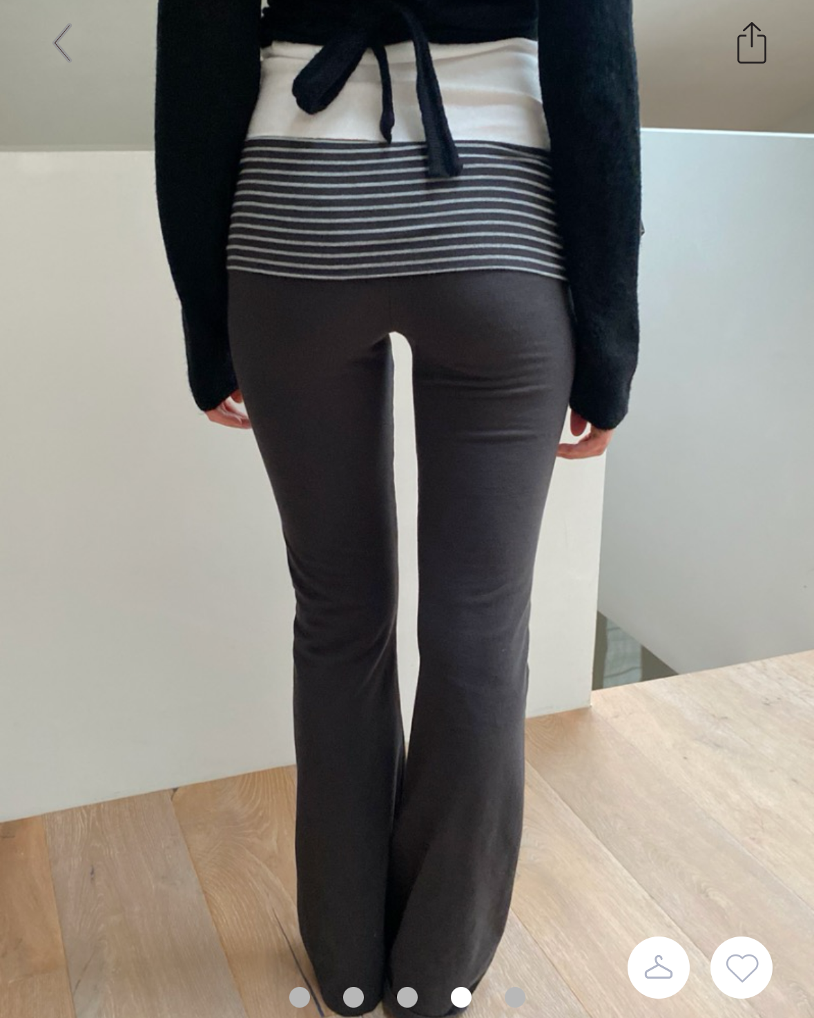 BRANDY Priscilla Pants  -BLACK STRIPES