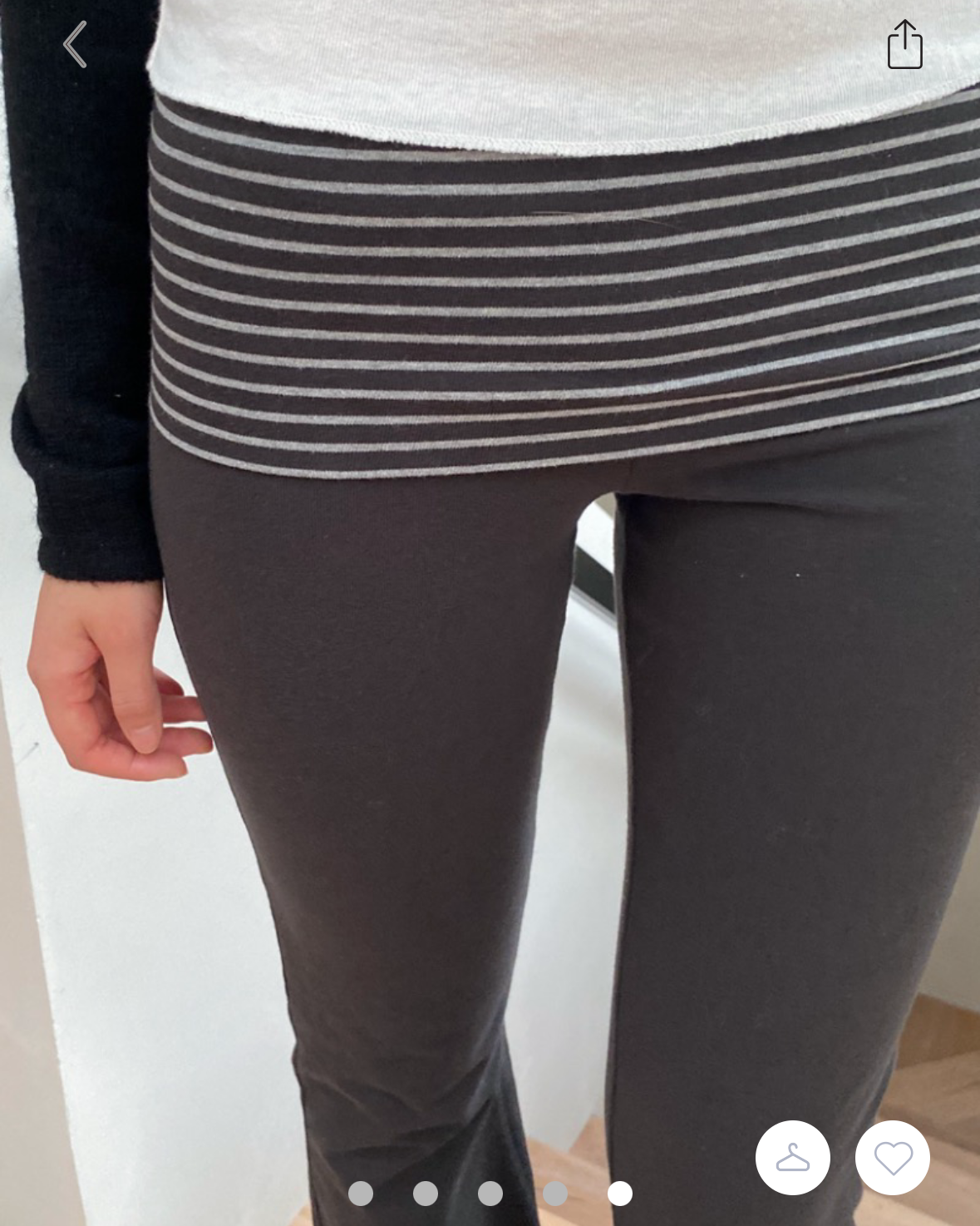 BRANDY Priscilla Pants  -BLACK STRIPES