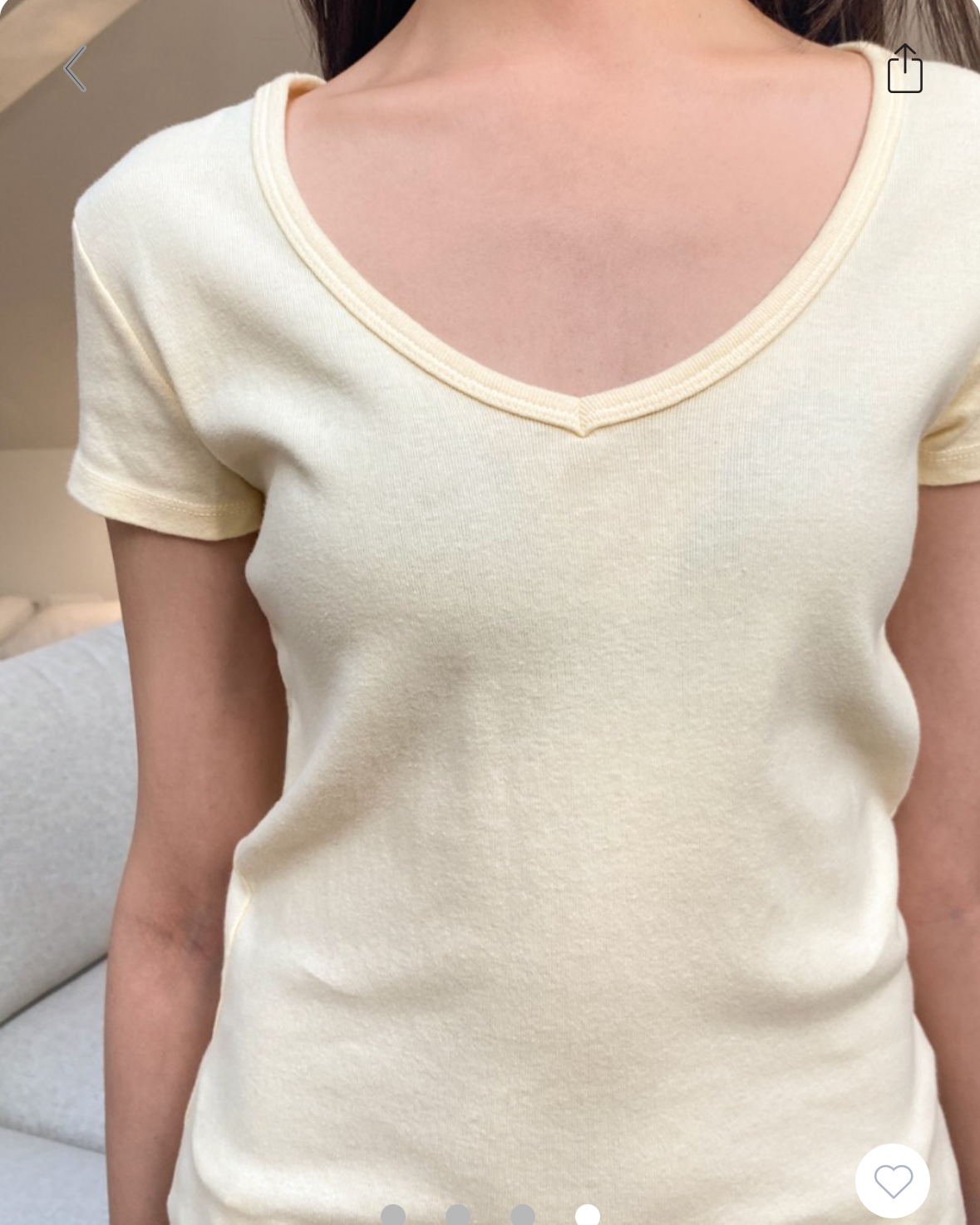 BRANDY Safiya Top  -YELLOW
