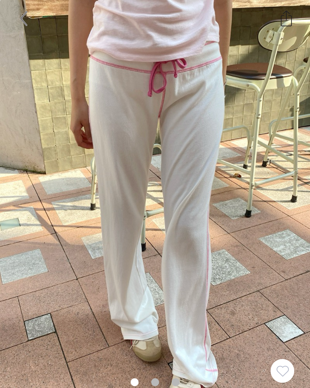 BRANDY Hilary Yoga Pants  -WHITE