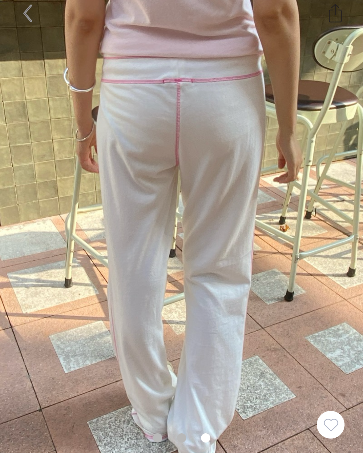 BRANDY Hilary Yoga Pants  -WHITE