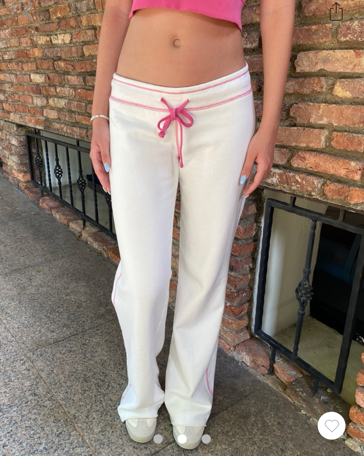 BRANDY Hilary Yoga Pants  -WHITE